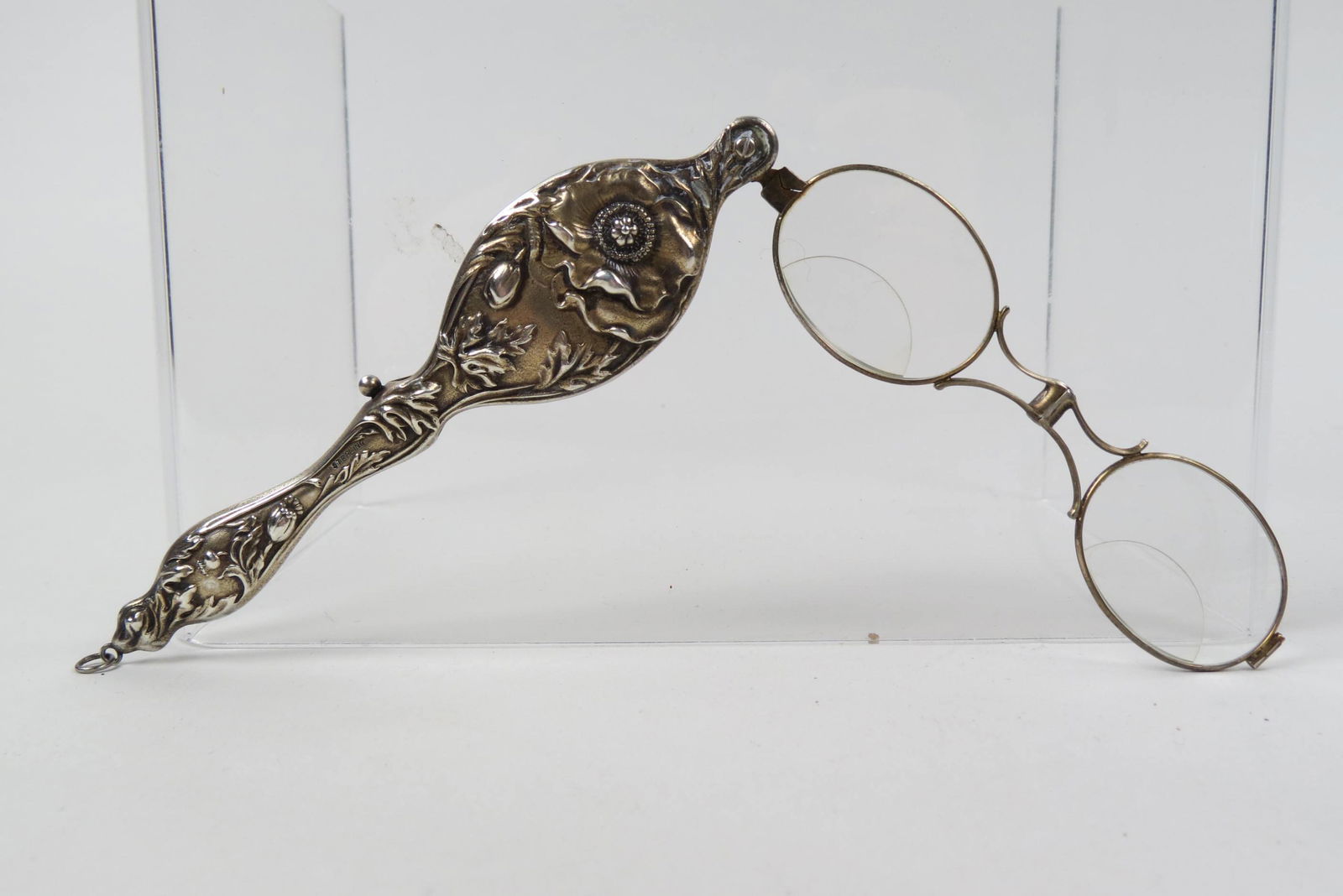 Victorian Sterling Lorgnette, Art Nouveau (1 of 4)