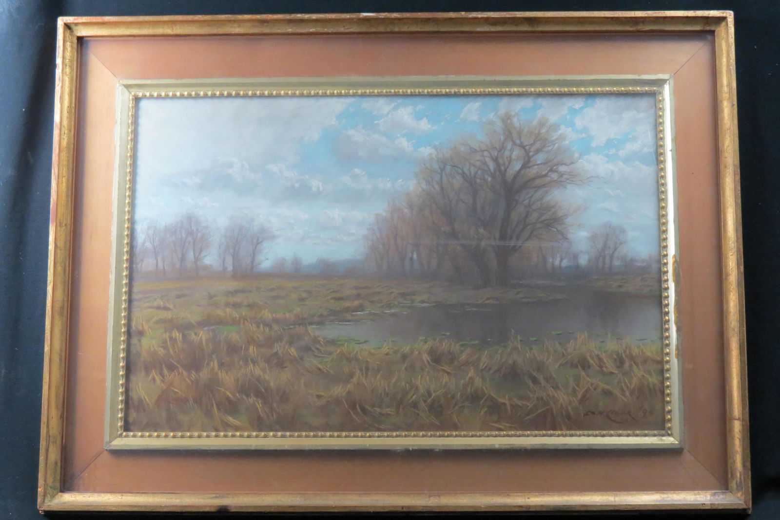 Frederick Hatfield Clark, pastel, Landscape (1 of 4)