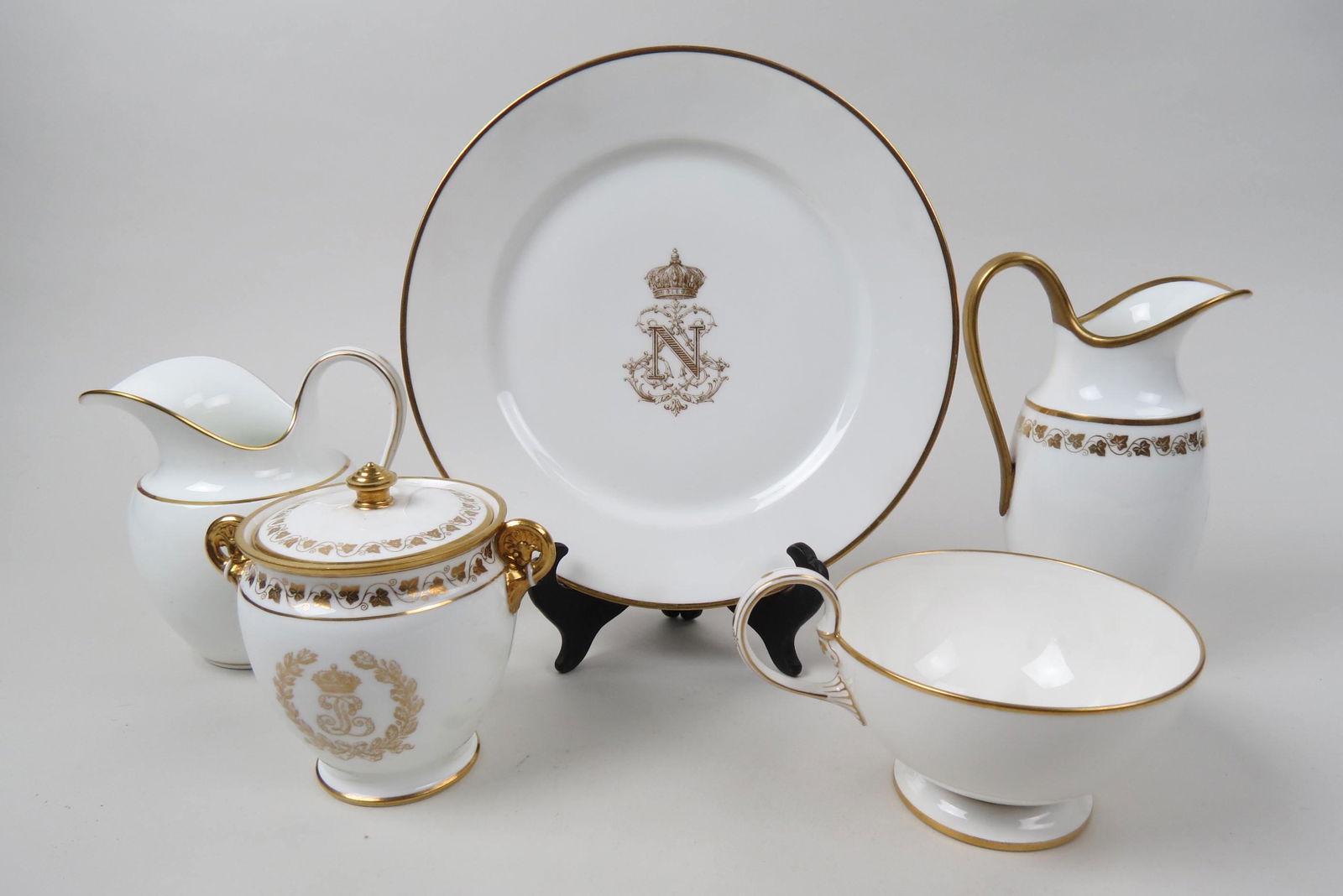 14pcs. of Sevres Napoleonic & King Louis China, (1 of 7)