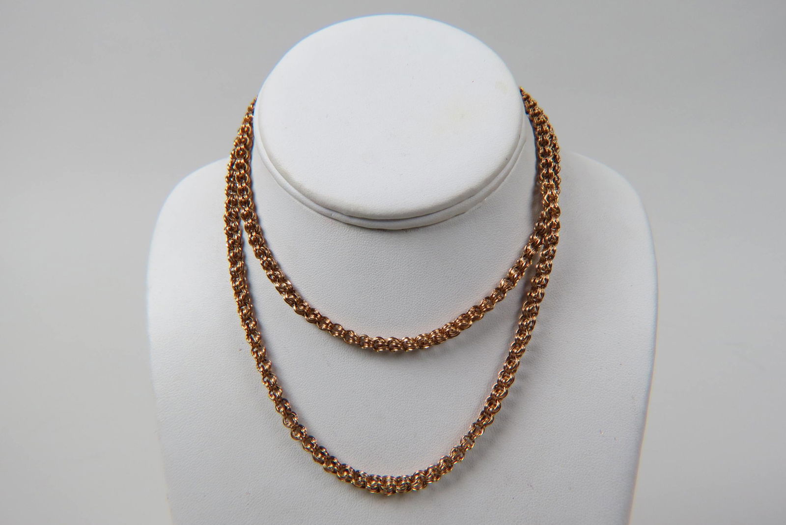 14K Gold Victorian Chain, (1 of 4)