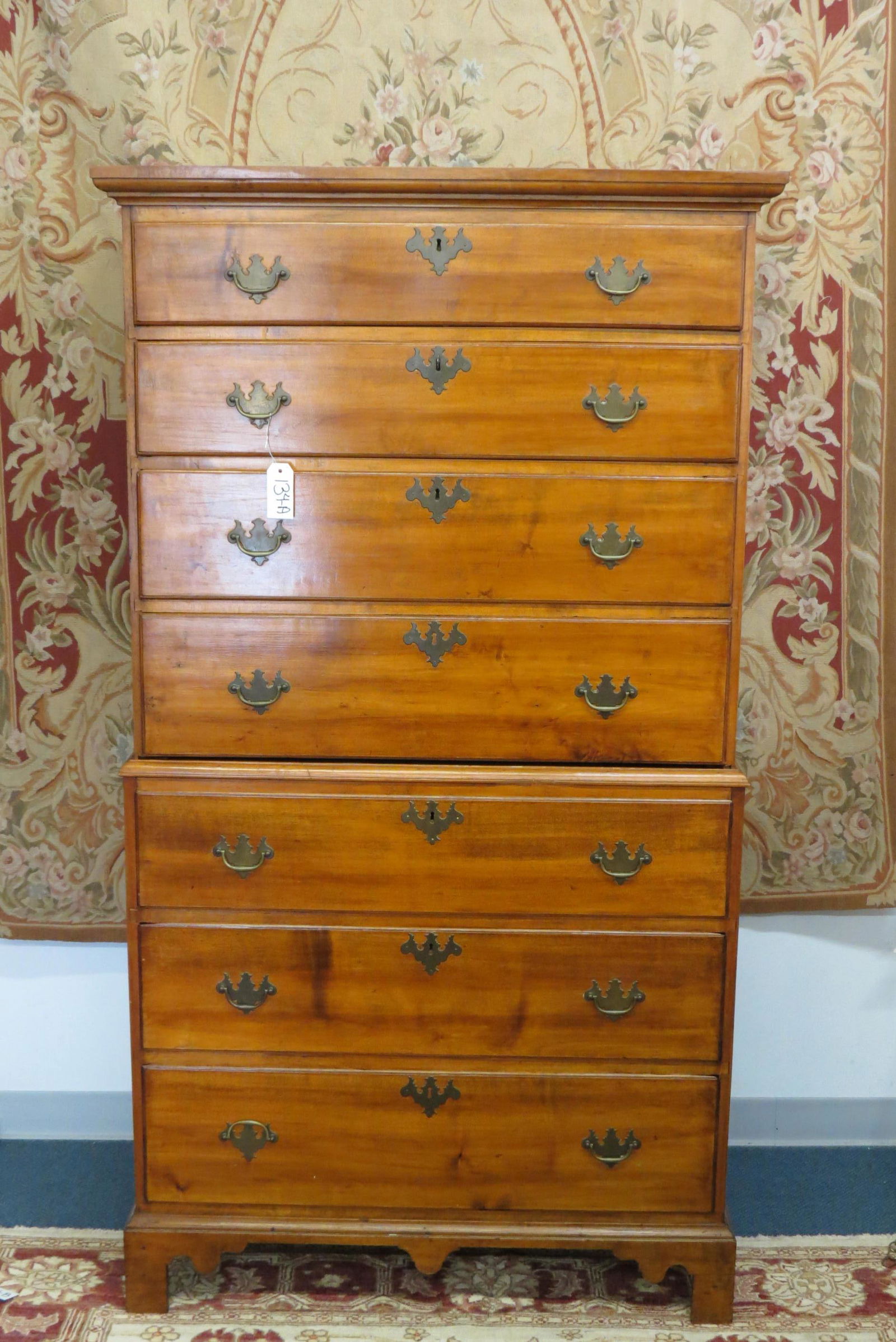 Chippendale Maple Chest on Chest, 18th Century, (1 of 5)