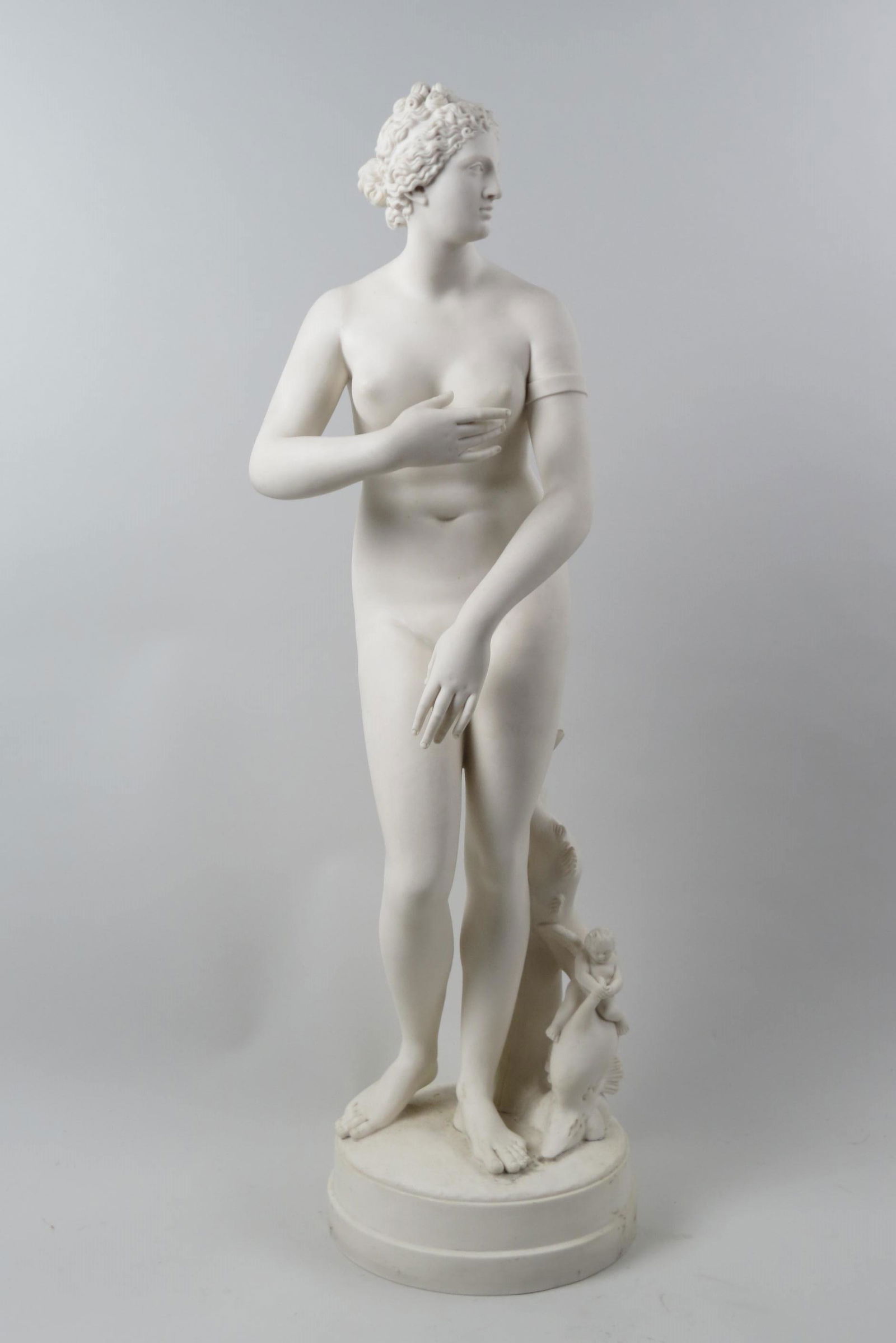 1850's Parian Figurine of Diana, (1 of 7)