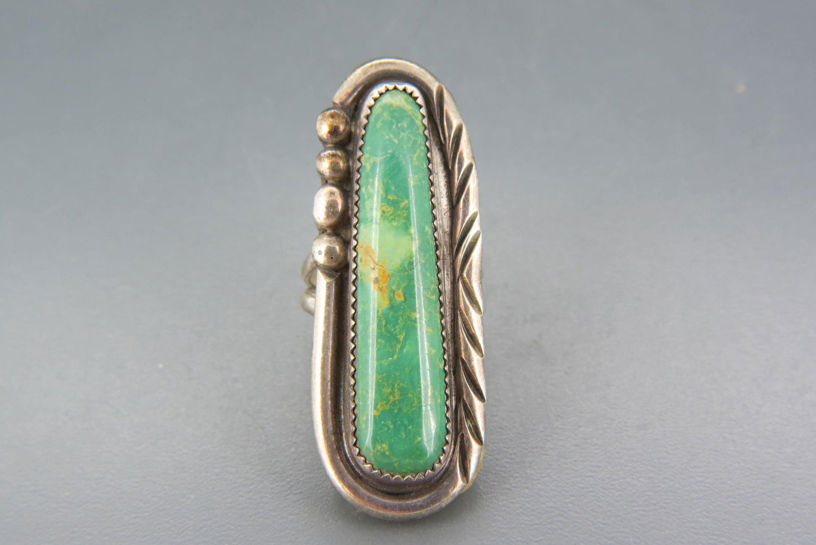 Navajo Turquoise & Sterling Ring, (1 of 4)