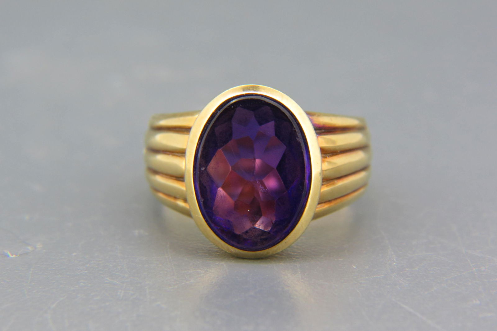 Amethyst 14K Gold Ring, (1 of 5)