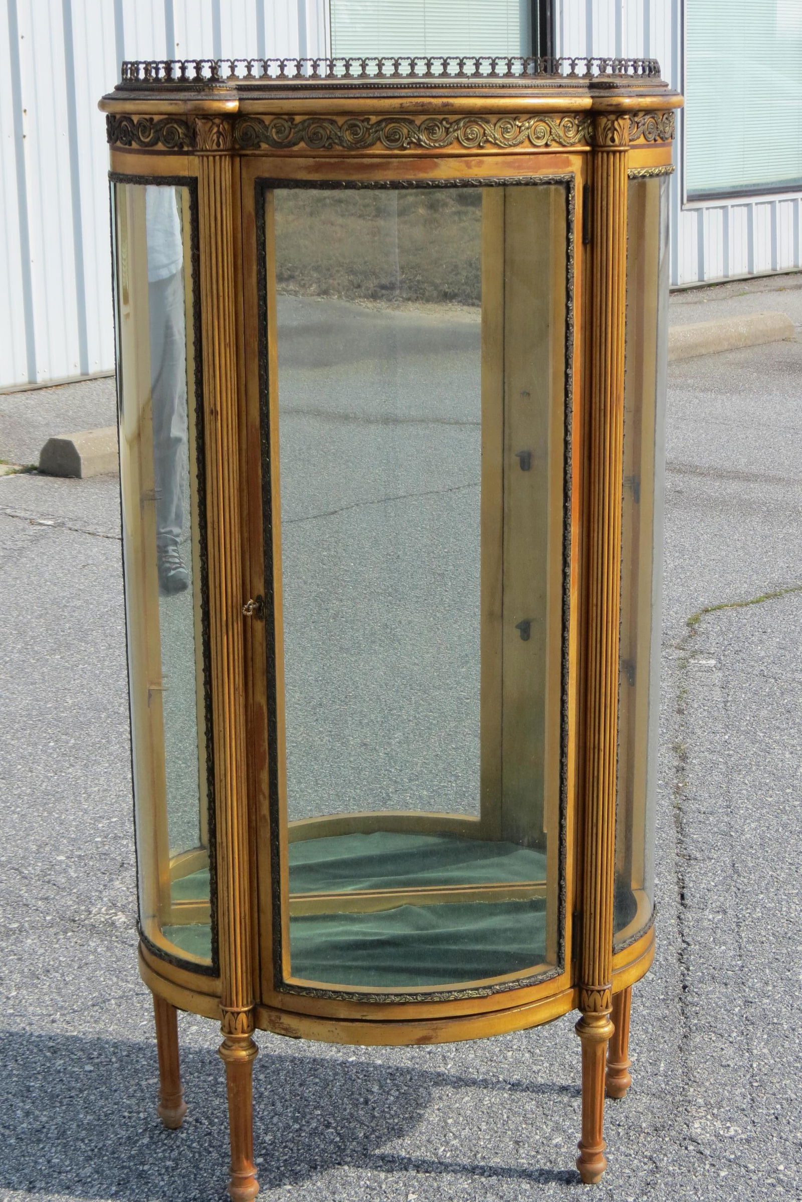 French 19th Century Curio Cabinet, (1 of 7)