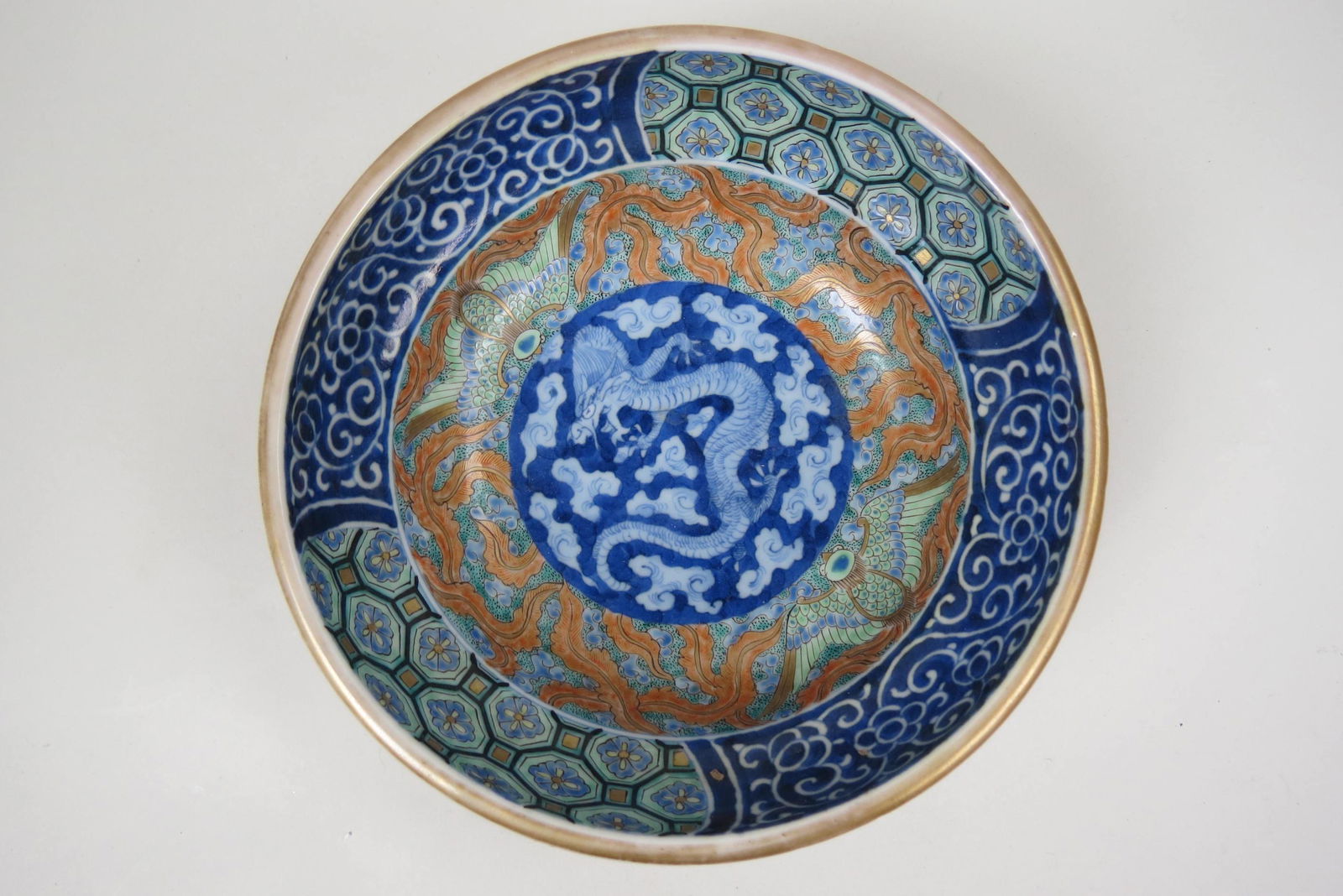 Japanese Imari Porcelain Bowl, (1 of 7)