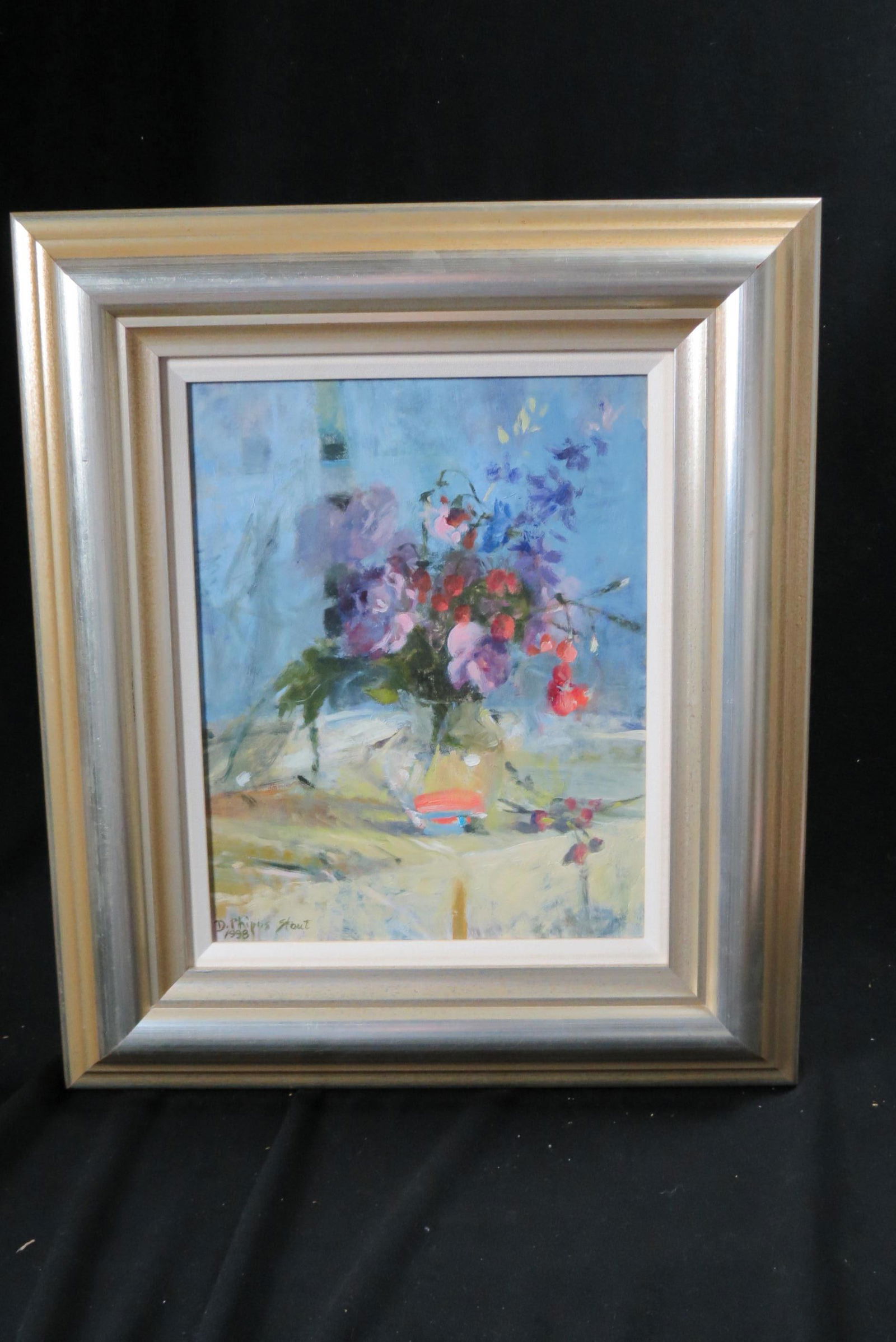 Donna Phipps Stout, oil, Floral Still Life, (1 of 5)