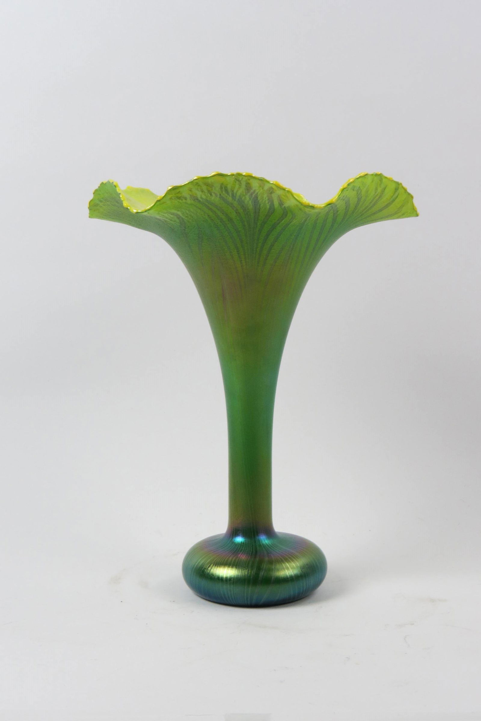 Charles Lotton Studio Art Glass Vase, (1 of 6)