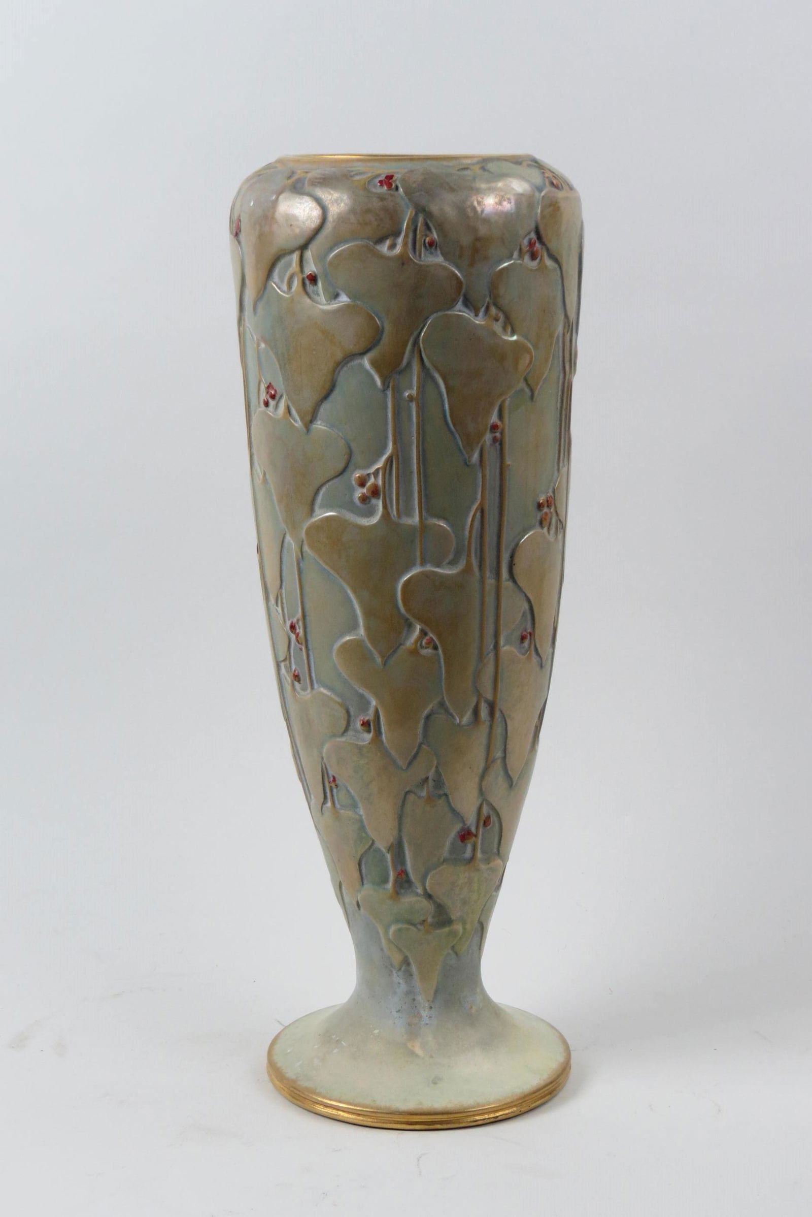 Paul Dachsel Amphora Pottery Vase, (1 of 5)