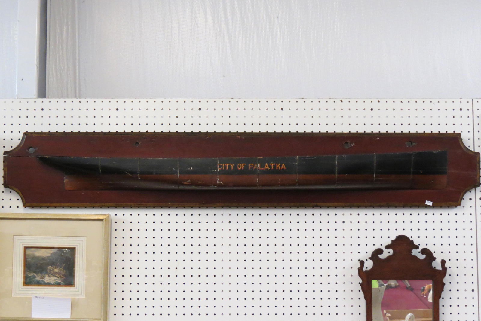 Scarce Ship's Half Hull Model "City of Palatka" FL (1 of 7)
