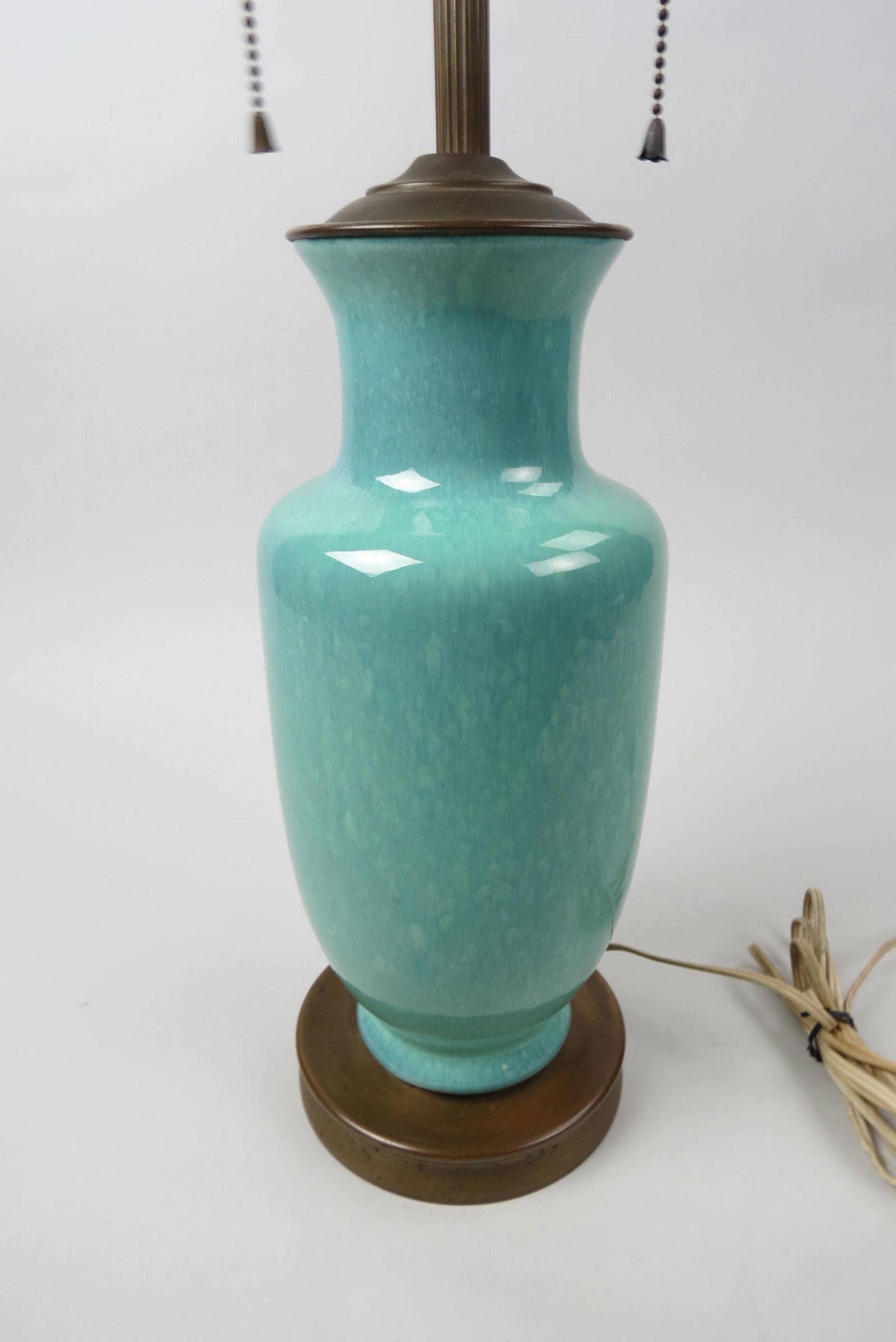 Roseville Pottery "Tuscany" Lamp, 1927. (1 of 4)