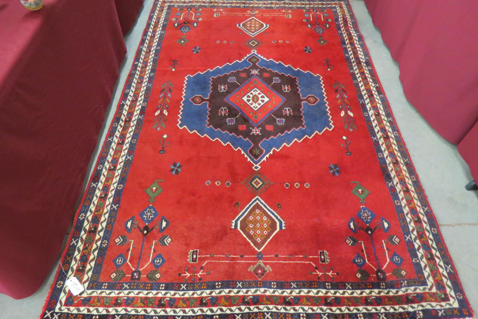 Hamadan Persian Handmade Rug, (1 of 6)