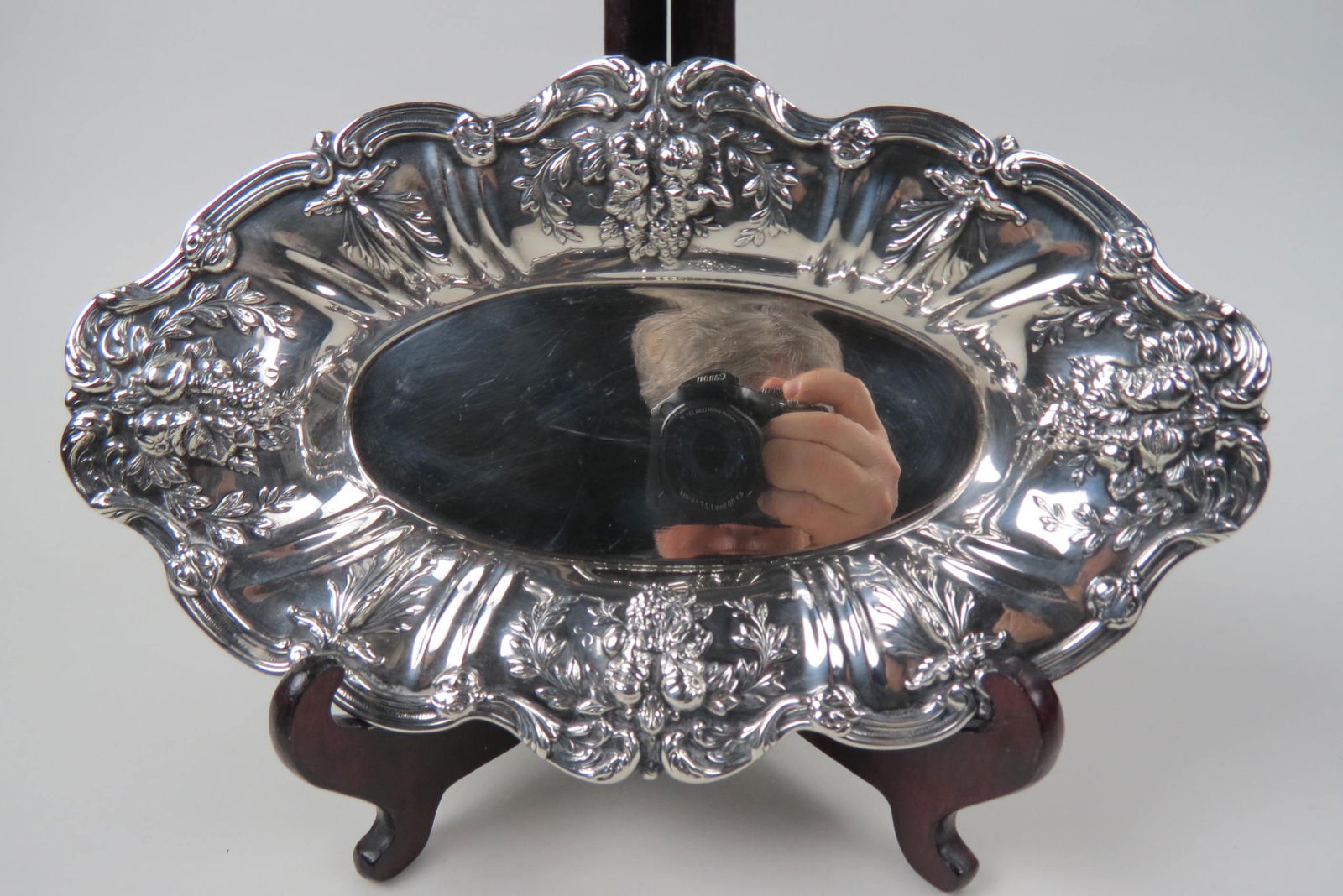 Reed & Barton Francis I Sterling Bread Dish, (1 of 3)