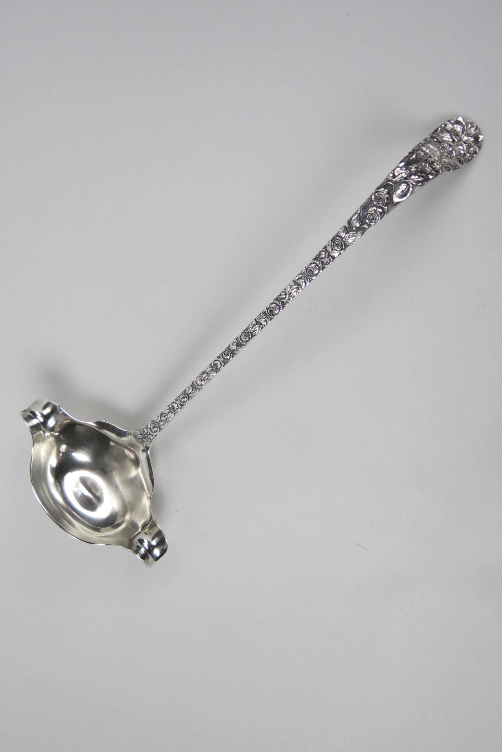 Schofield "Baltimore Rose" Sterling Punch Ladle, (1 of 6)