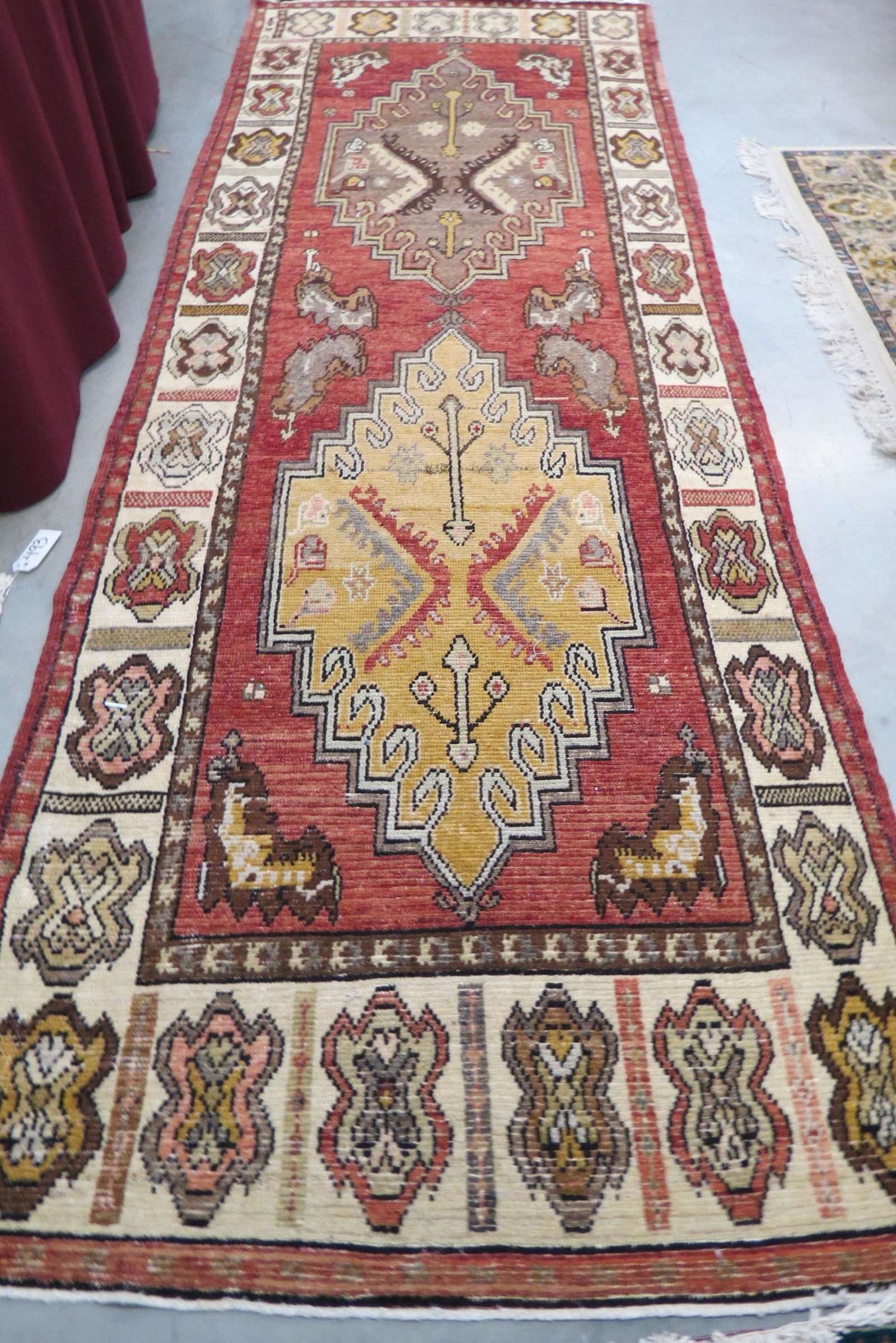Oushak Turkish Handmade Rug, (1 of 4)