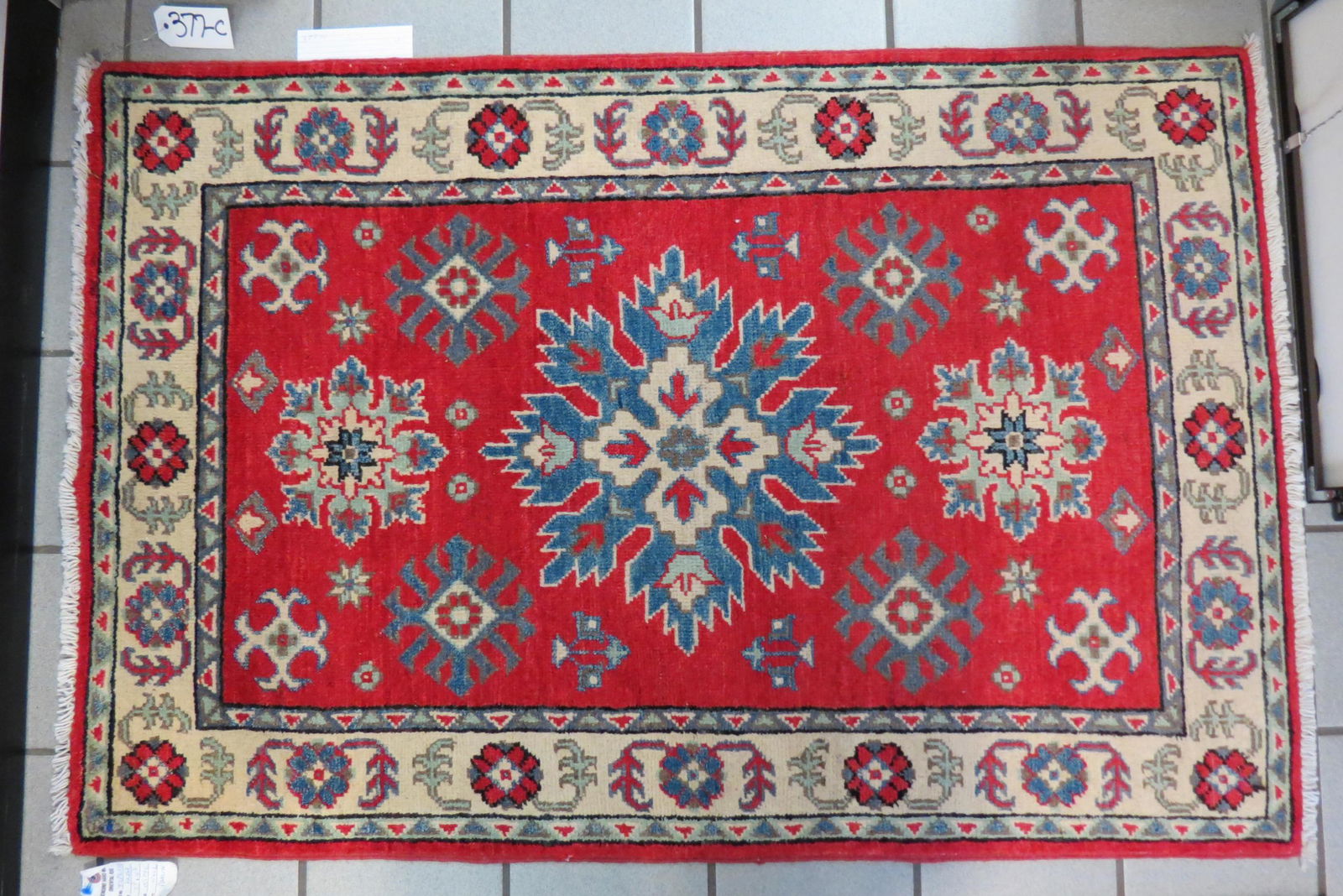 Kazak Handmade Rug, (1 of 4)