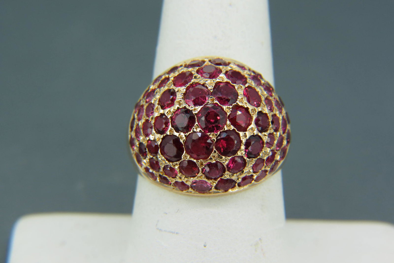 Ruby 18K Gold Ring, (1 of 6)