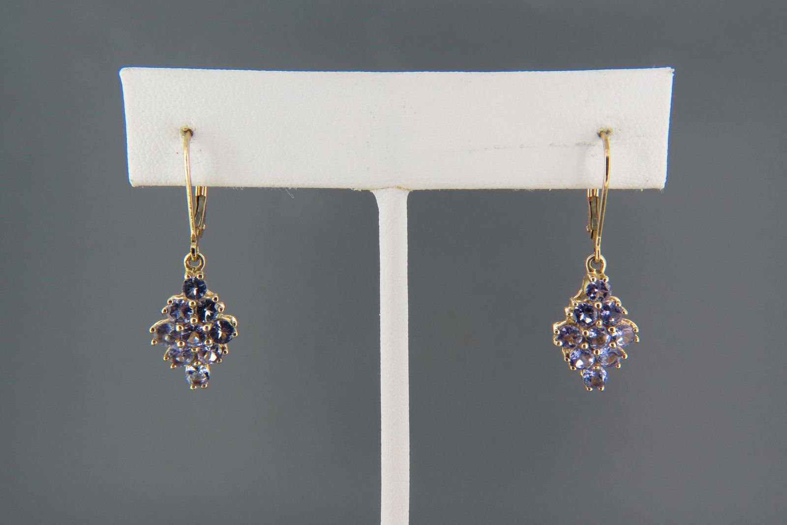 Tanzanite 14K Gold Earrings, (1 of 4)
