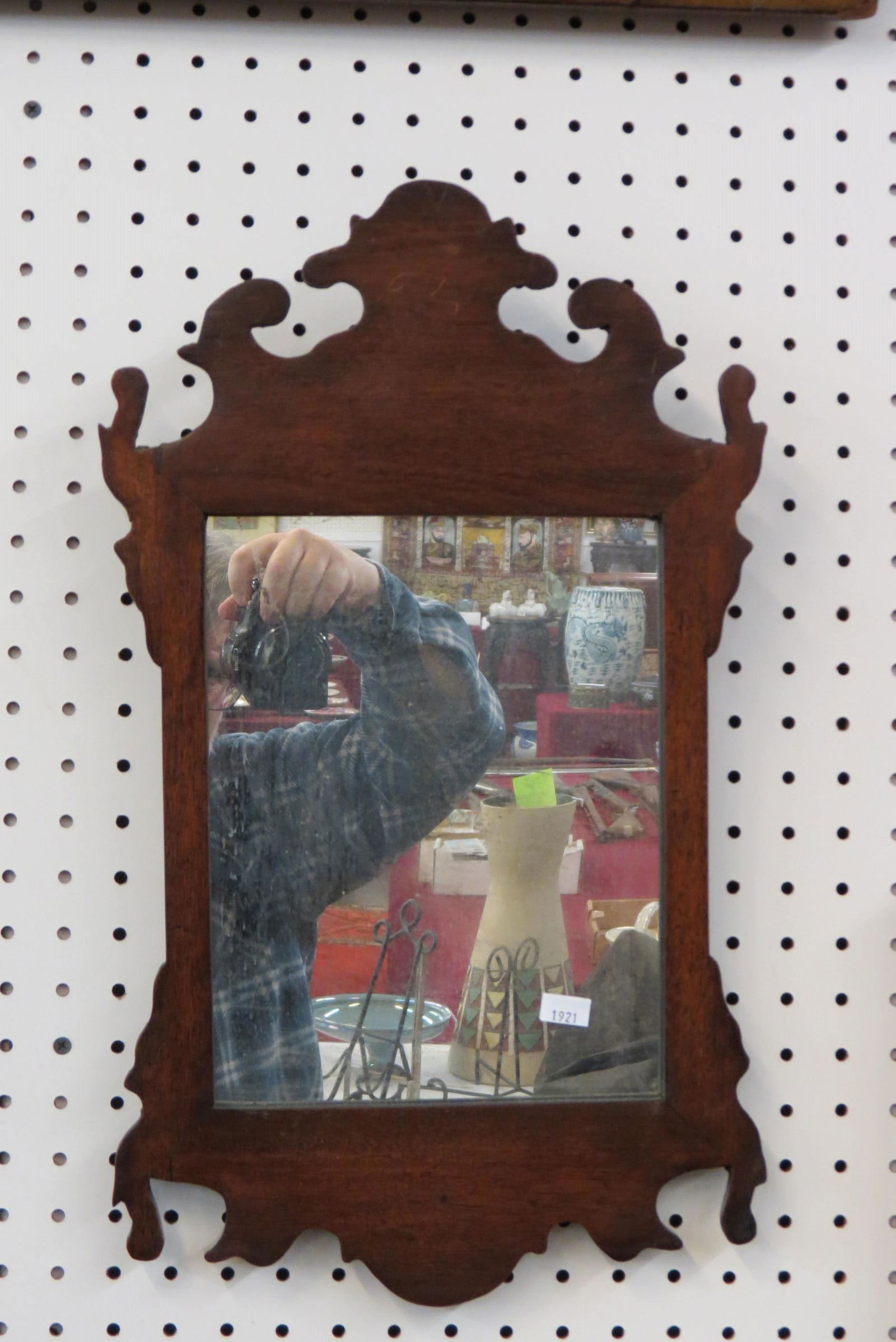 Chippendale Carved Mirror, (1 of 1)
