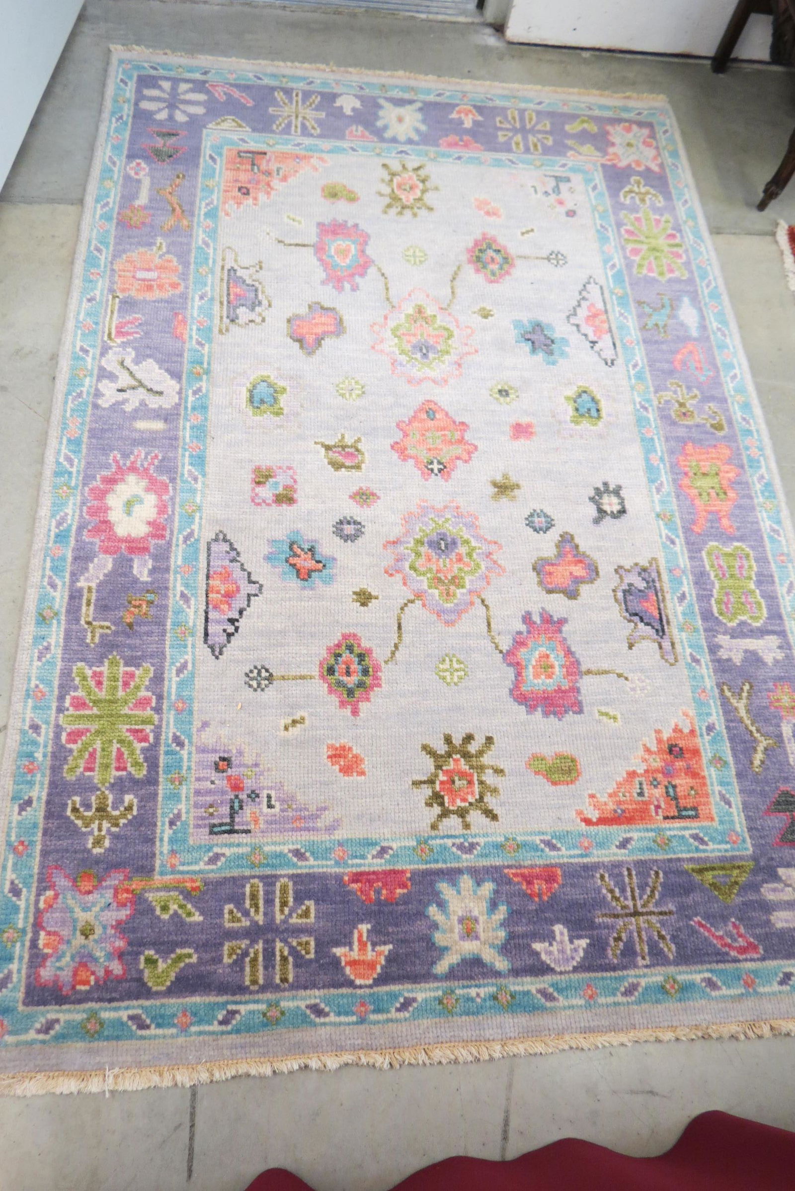 Oushak Persian Handmade Rug, (1 of 5)