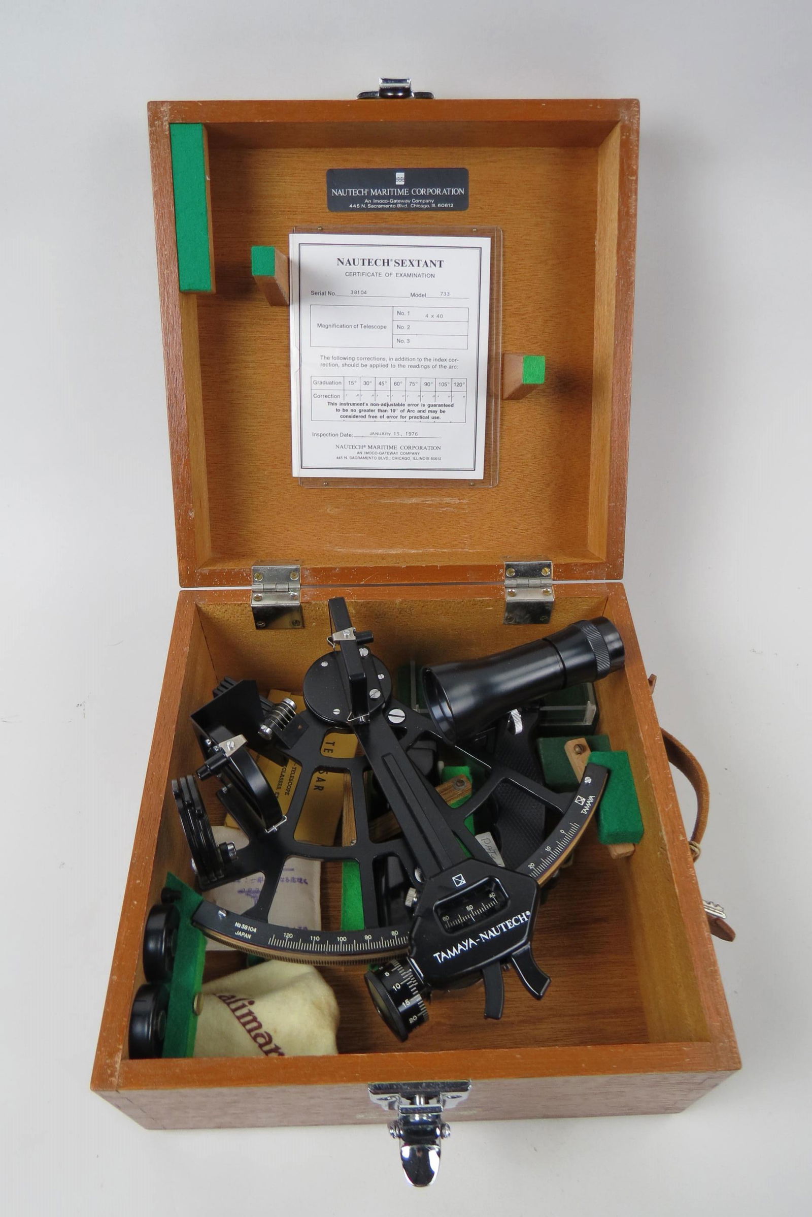 Tamaya-Nautech Maritime Sextant, in box, (1 of 11)