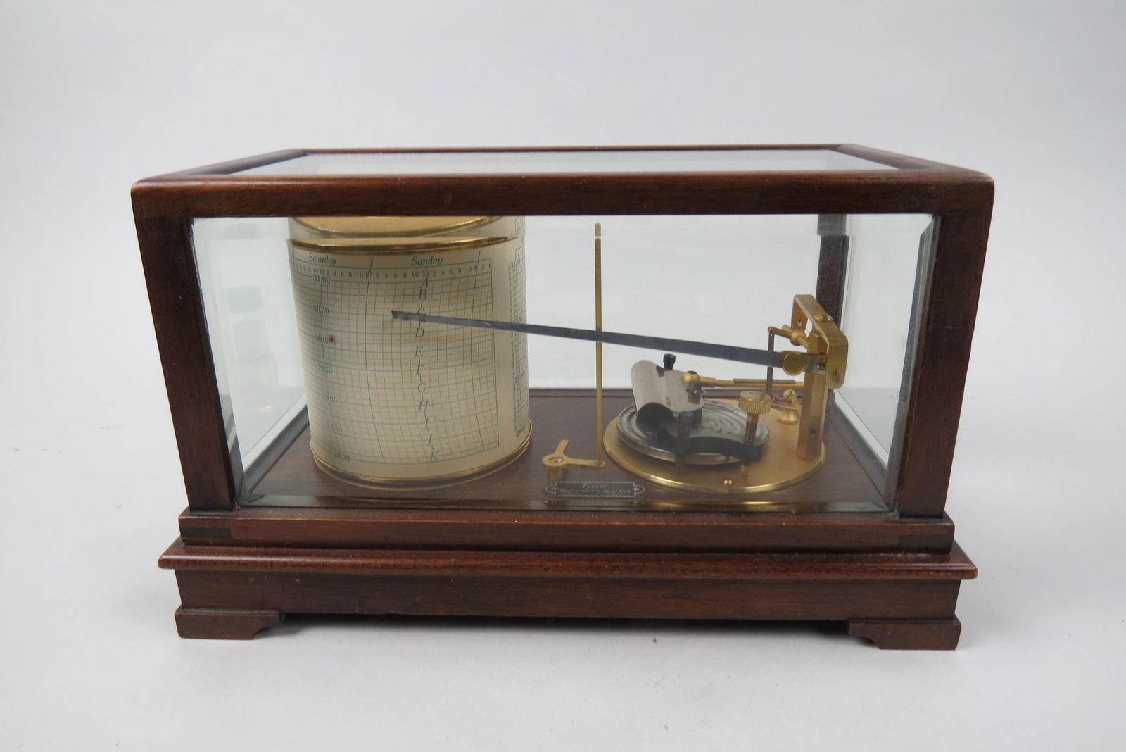 Antique Barograph Model Barometer, (1 of 6)