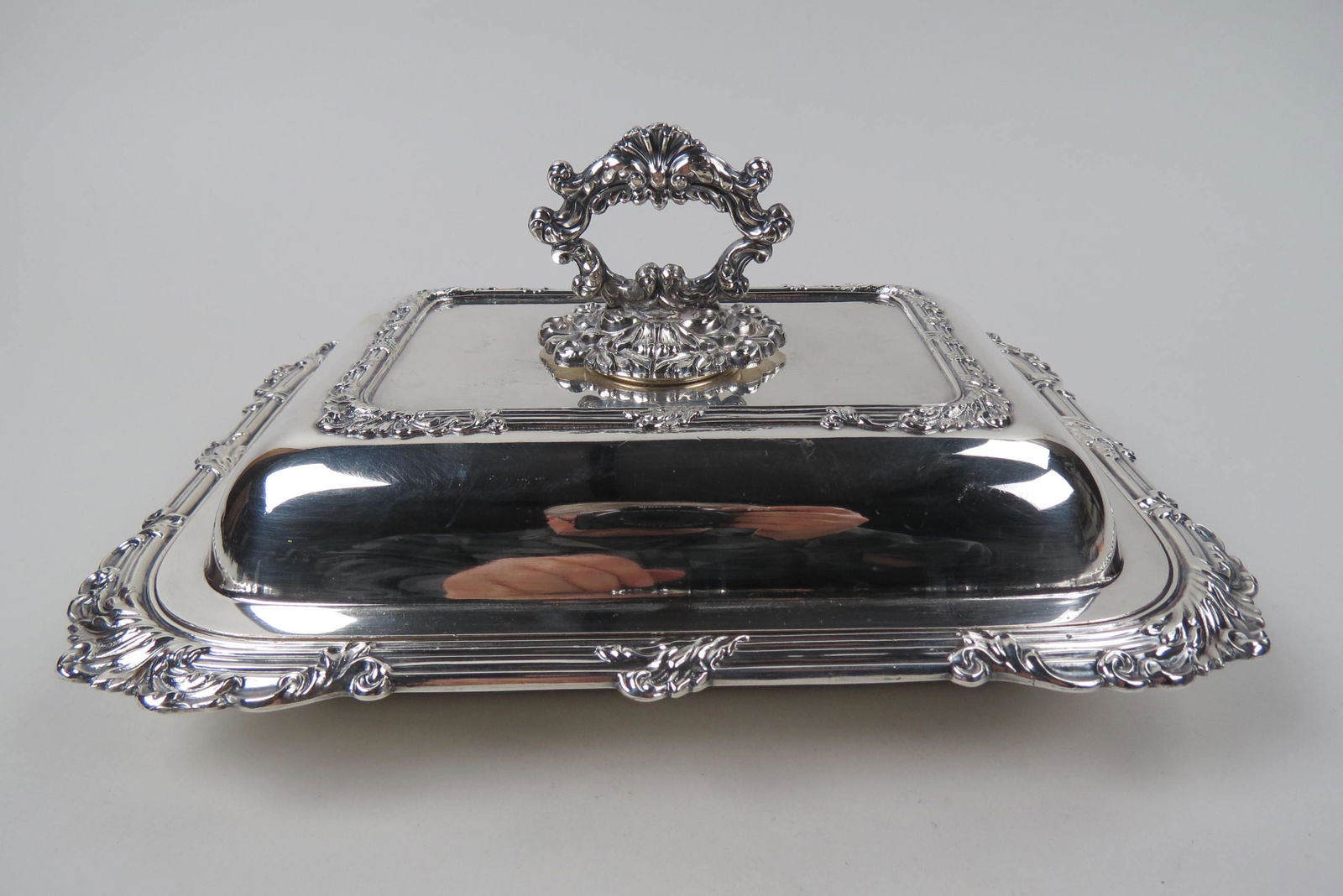 Silverplate Covered Server, (1 of 3)