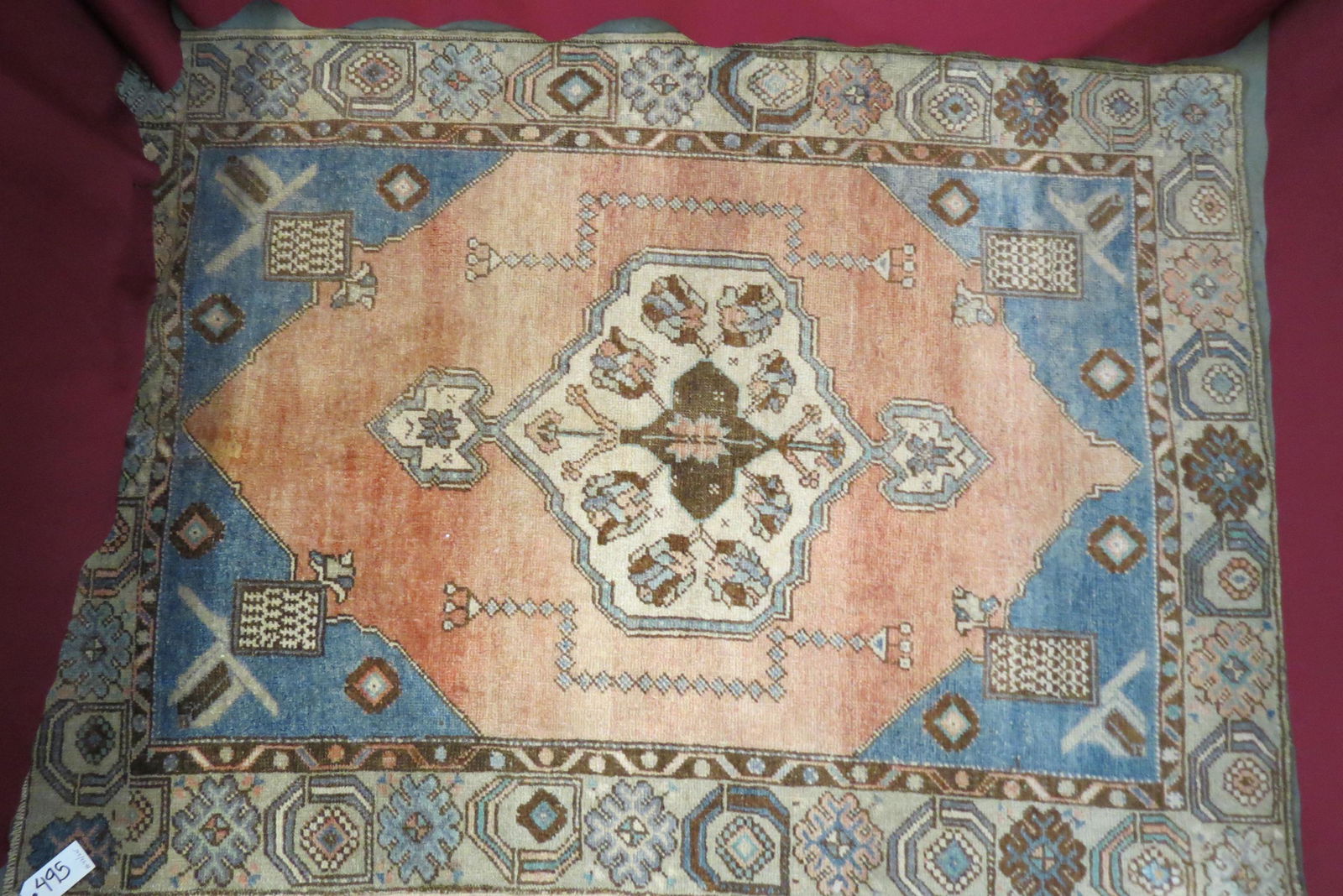 Oushak Turkish Handmade Rug, (1 of 4)