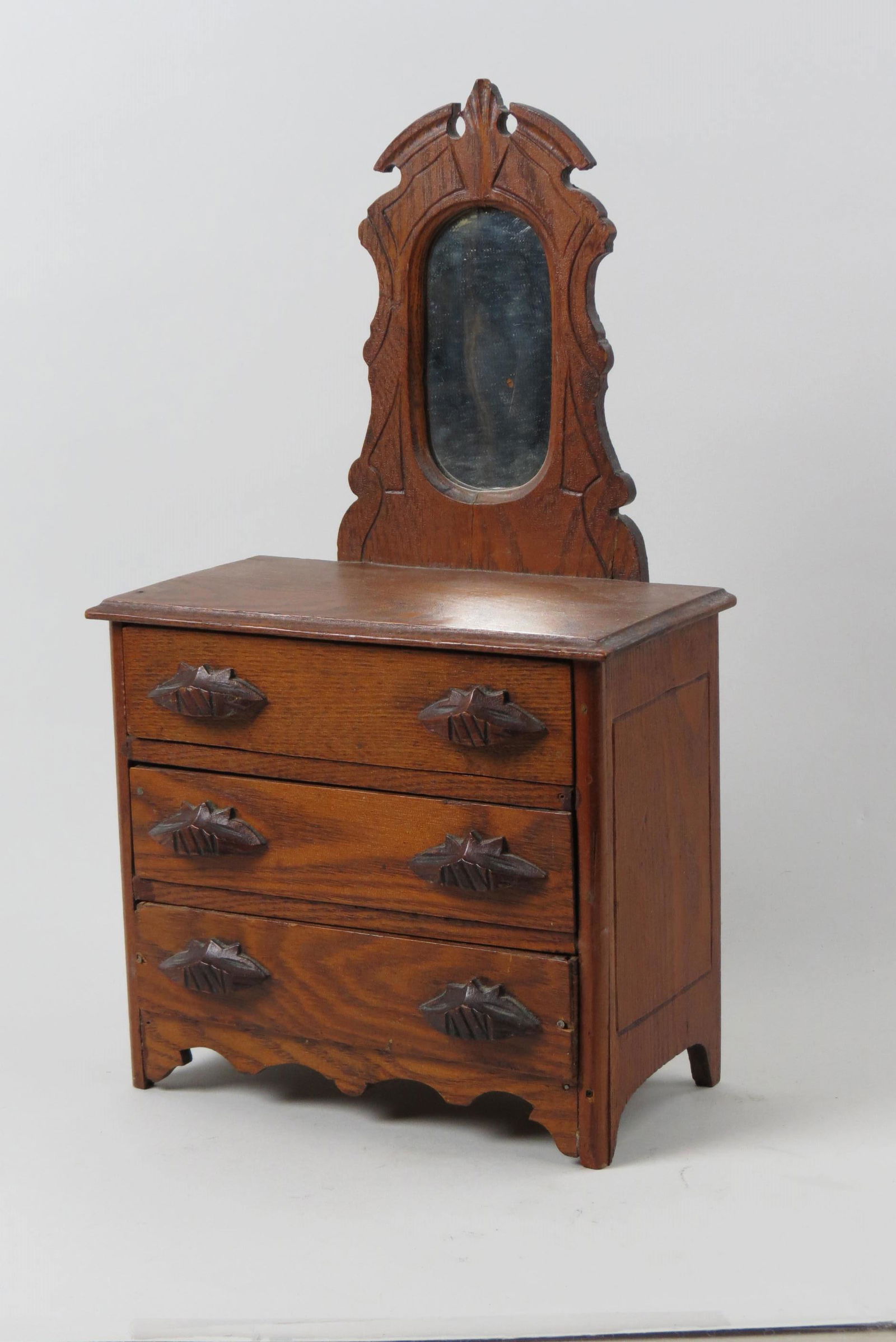 19th Century Salesman Sample or Doll Dresser, (1 of 3)