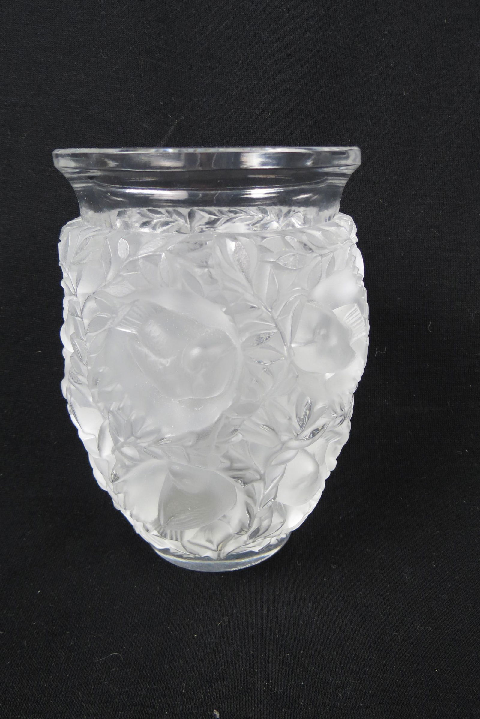 Lalique Crystal Vase "Bagatelle", (1 of 5)