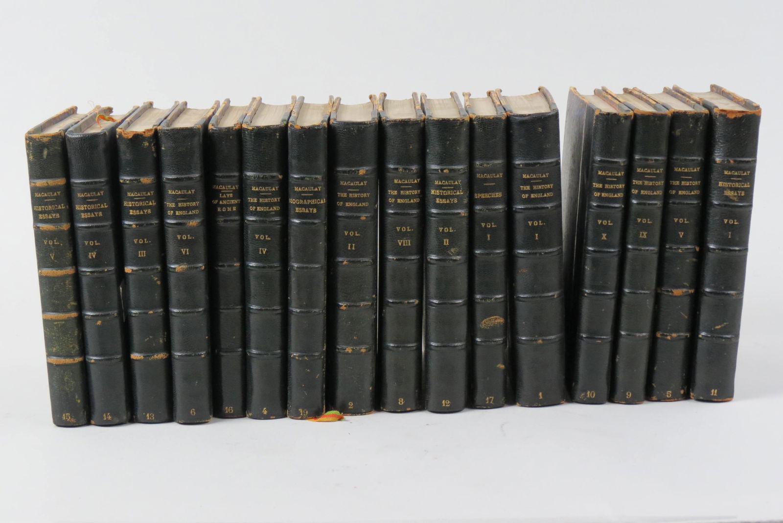 16 Volumes "Collection of British Authors" 1850, (1 of 2)