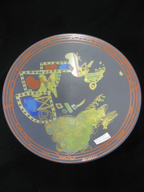 Rosenthal Porcelain "Liguria" Bowl,: by designer Gilbert Portanier, 11" diameter, excellent