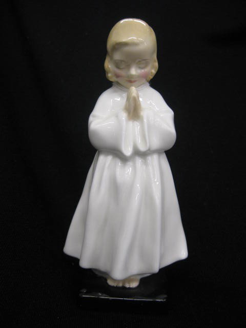 Royal Doulton Porcelain Figurine "Bedtime": HN#1978, 1945-1997, 5 3/4", excellent.