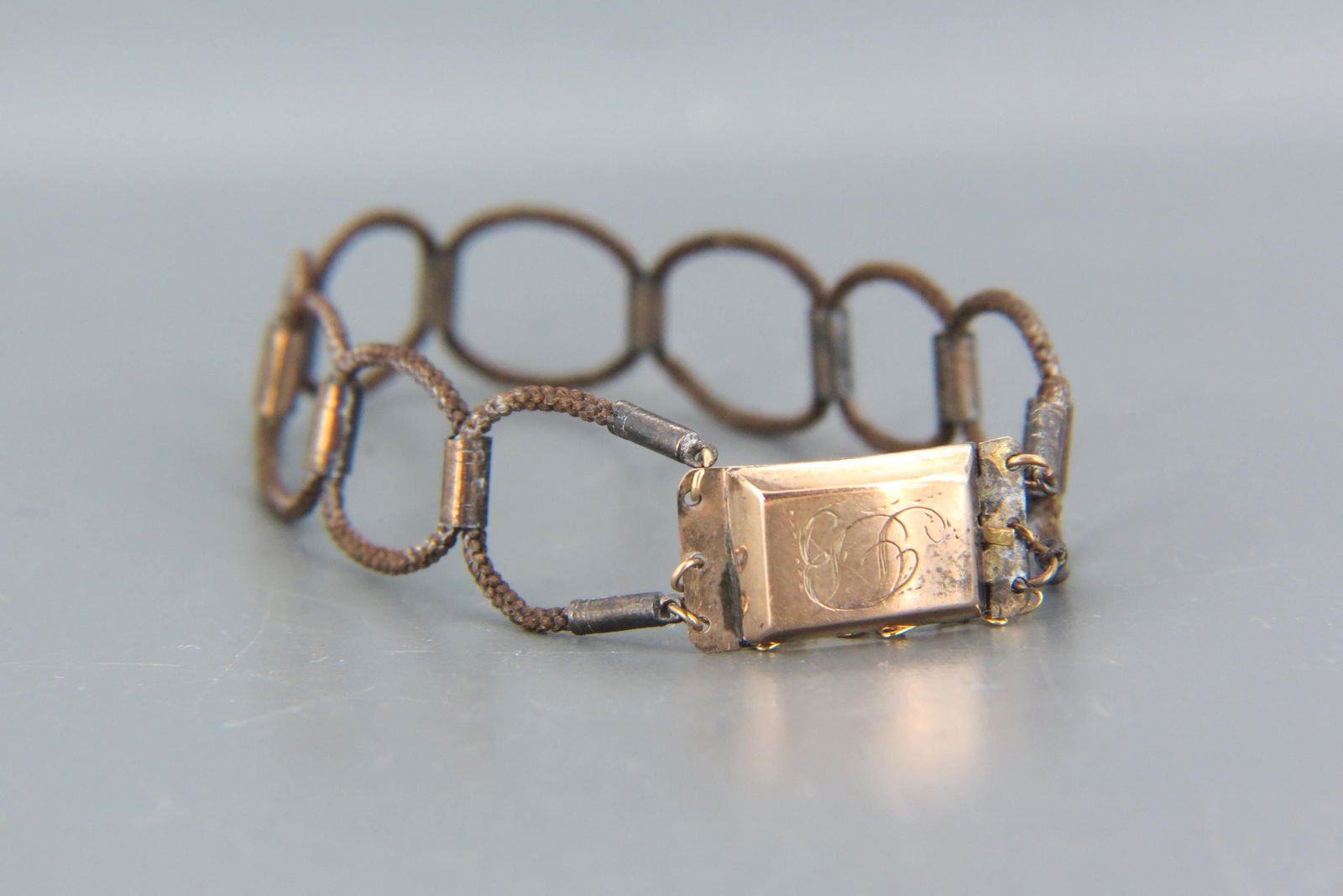 Georgian Hair & Gold Bracelet, (1 of 5)