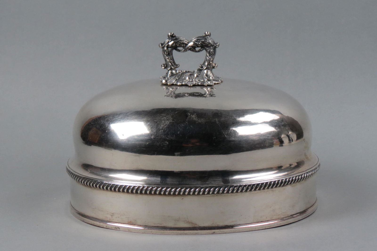 Victorian Silverplate Warming Dome, (1 of 3)