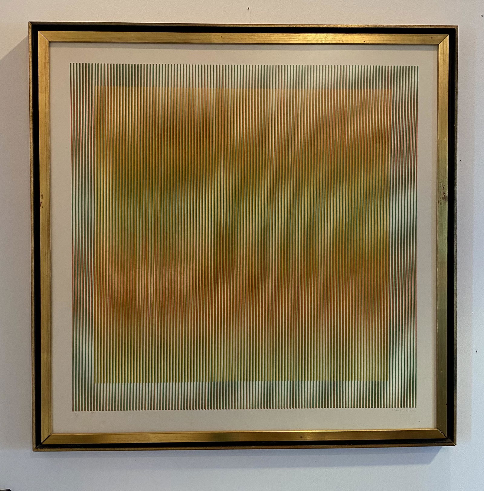 Carlos Cruz-Diez, serigraph, "Proposition", (1 of 6)