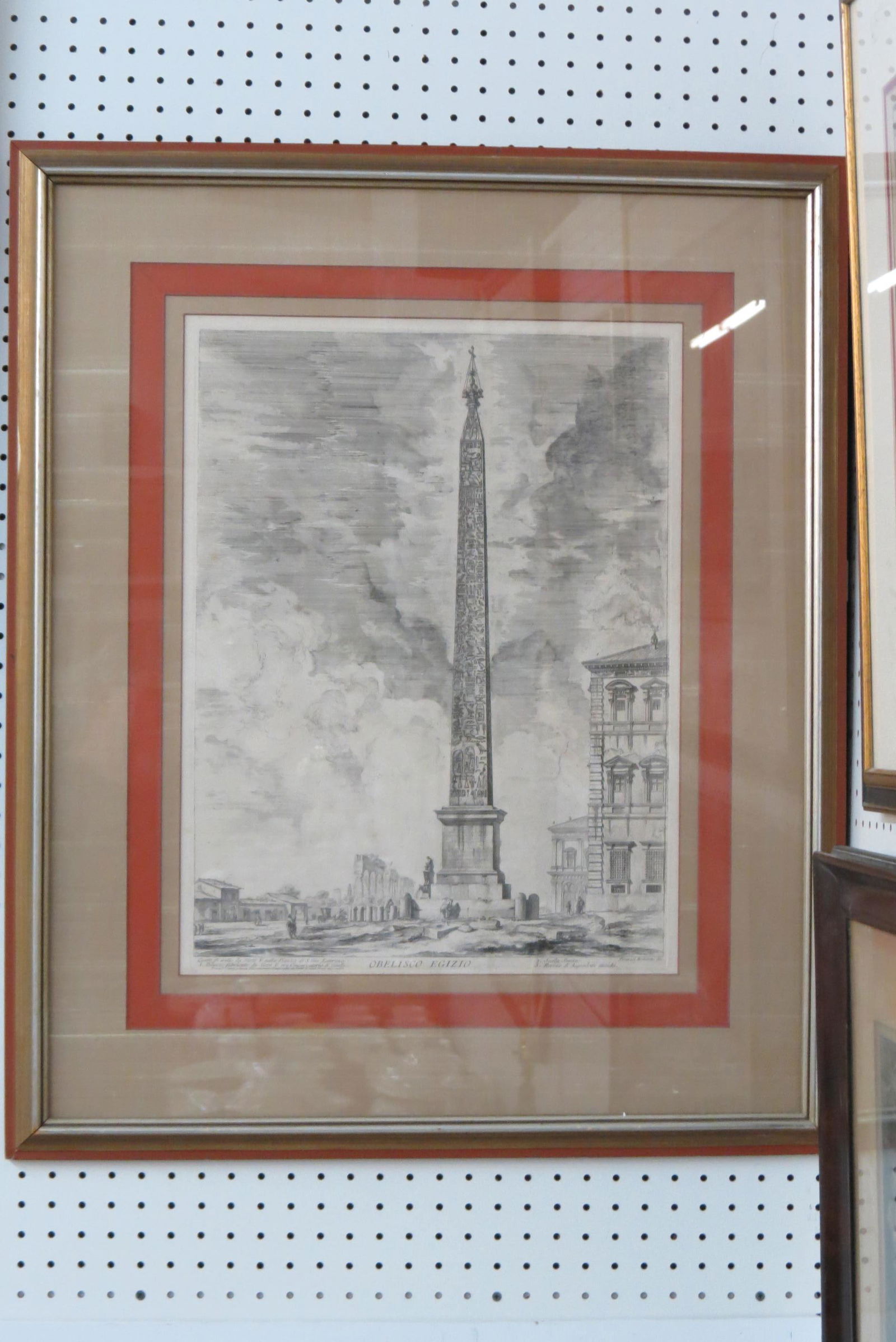 Giovanni Battista Piranesi, etching, Egyptian (1 of 6)