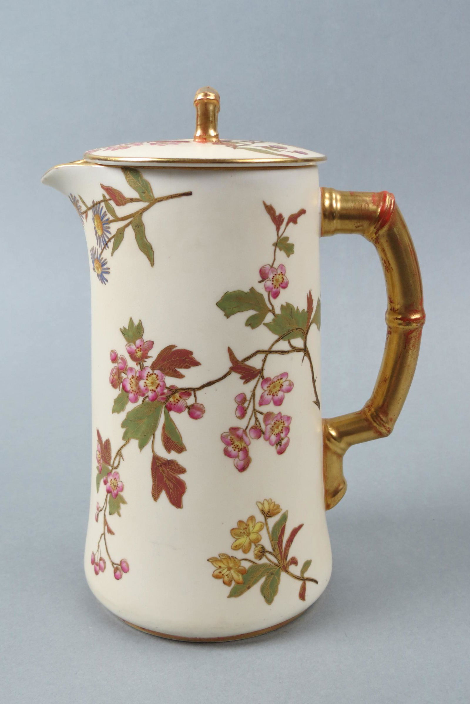 Royal Worcester Porcelain Chocolate Pot, (1 of 4)