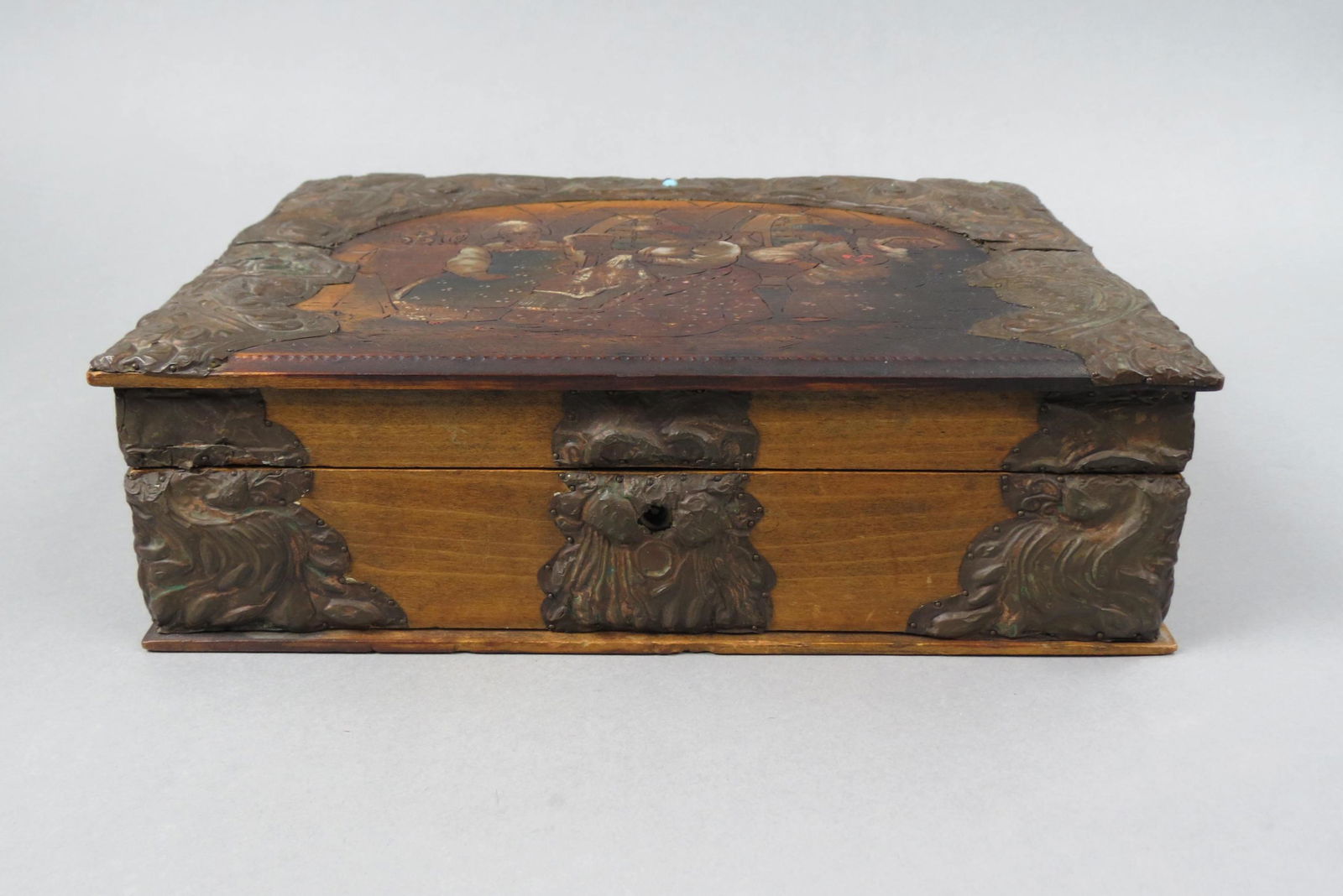 Dutch Victorian Bible Box or Document Box, (1 of 3)