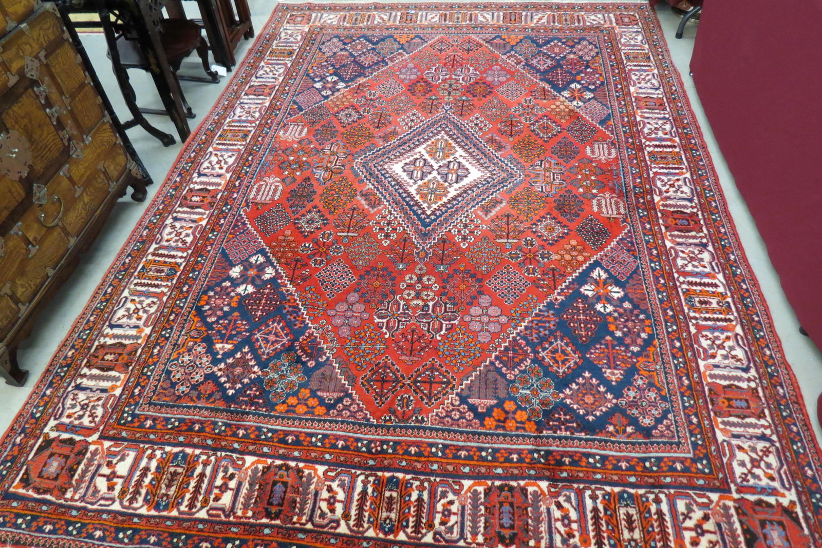 Unusual Persian Handmade Room Size Rug, (1 of 6)