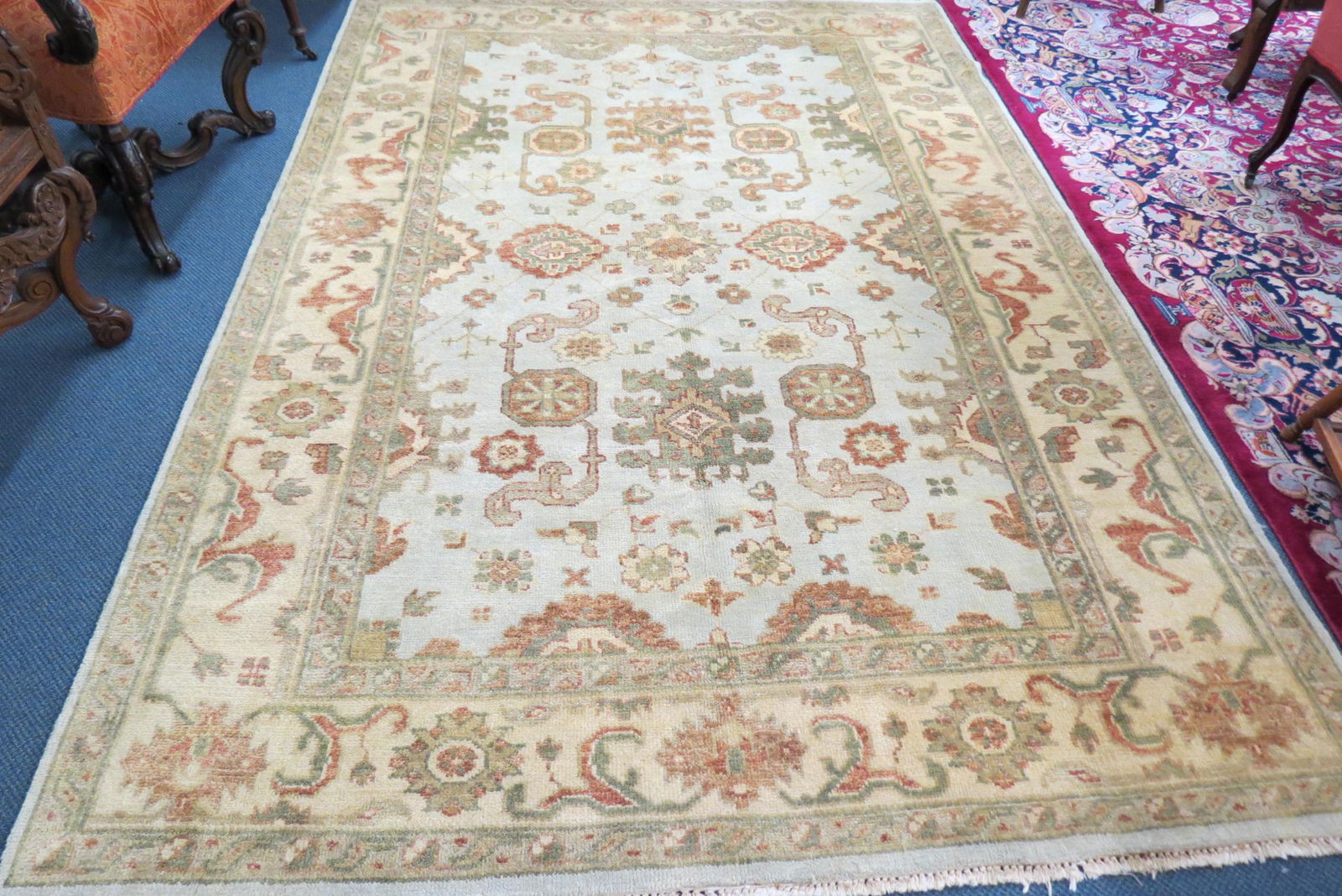 Oushak Persian Handmade Rug, (1 of 6)