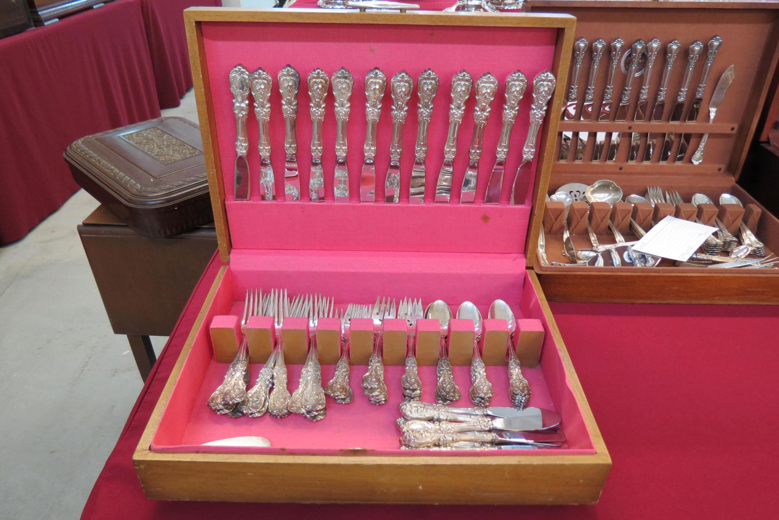 61 pc. Reed & Barton Francis I Sterling Flatware, (1 of 6)