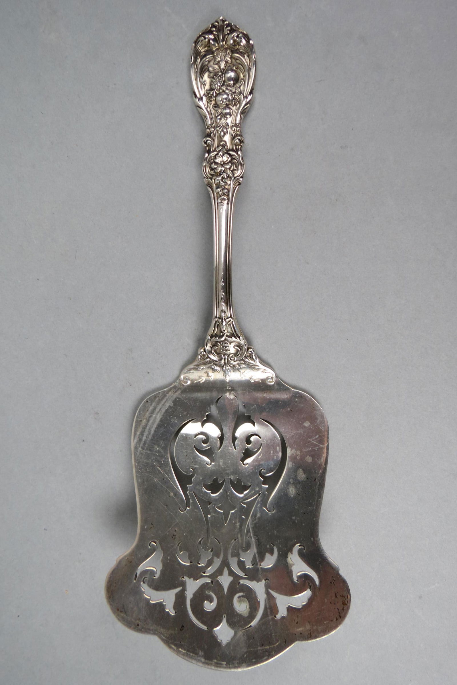 Reed & Barton Francis I Sterling Asparagus Server, Auction