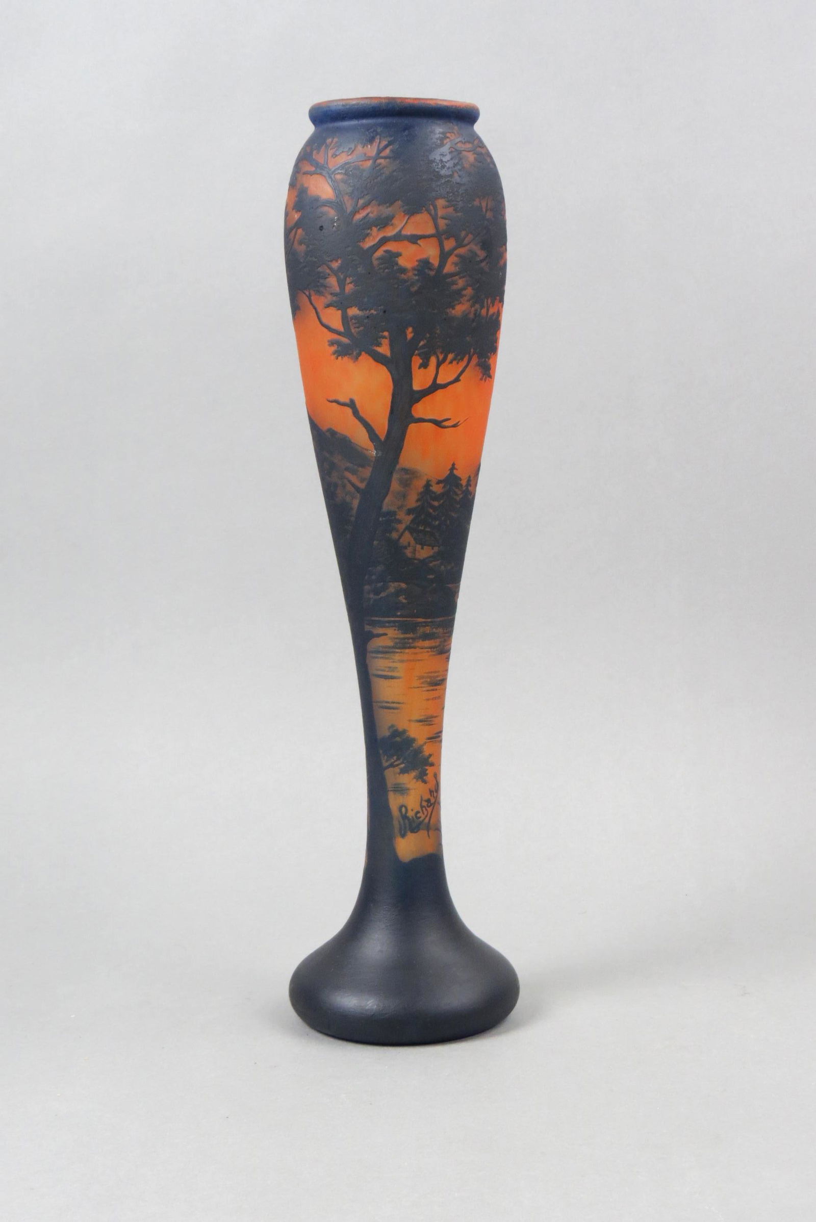 Richard Cameo Art Glass Vase, (1 of 10)