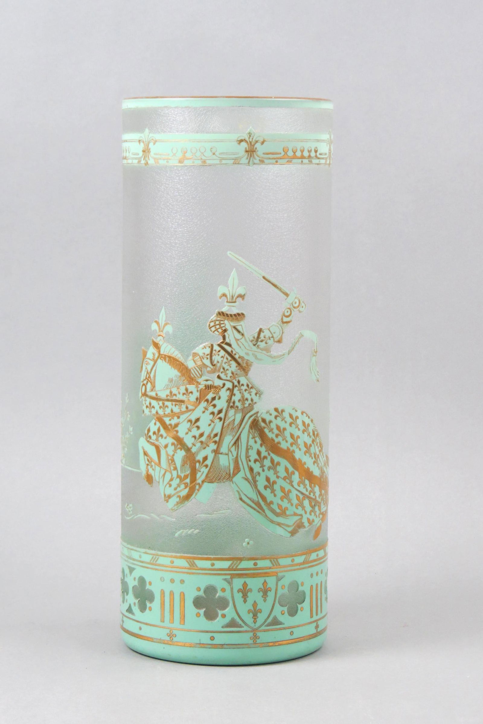 Large French Cameo Art Glass Vase, (1 of 6)