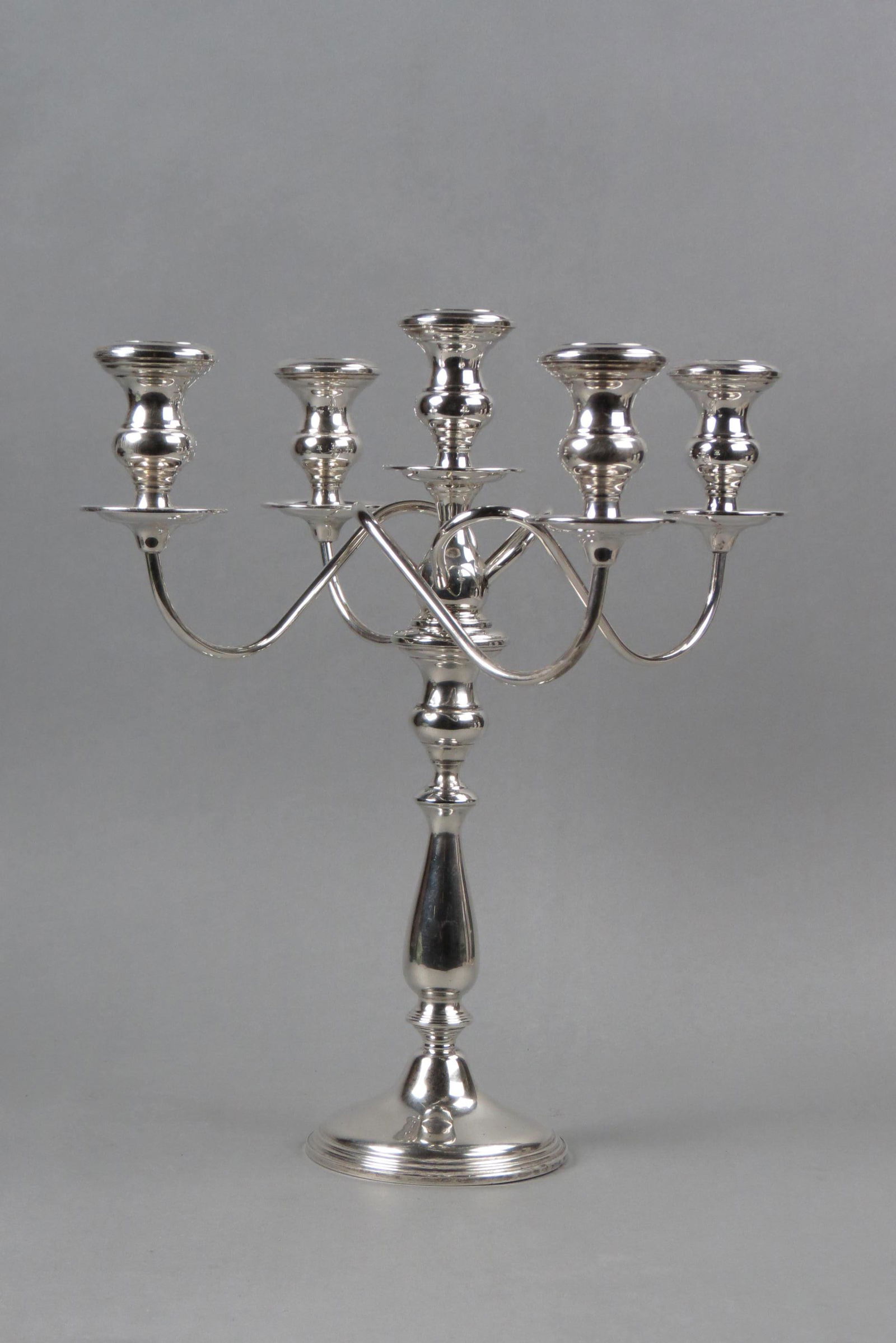 Sterling Silver Candelabra by Gumps, (1 of 5)