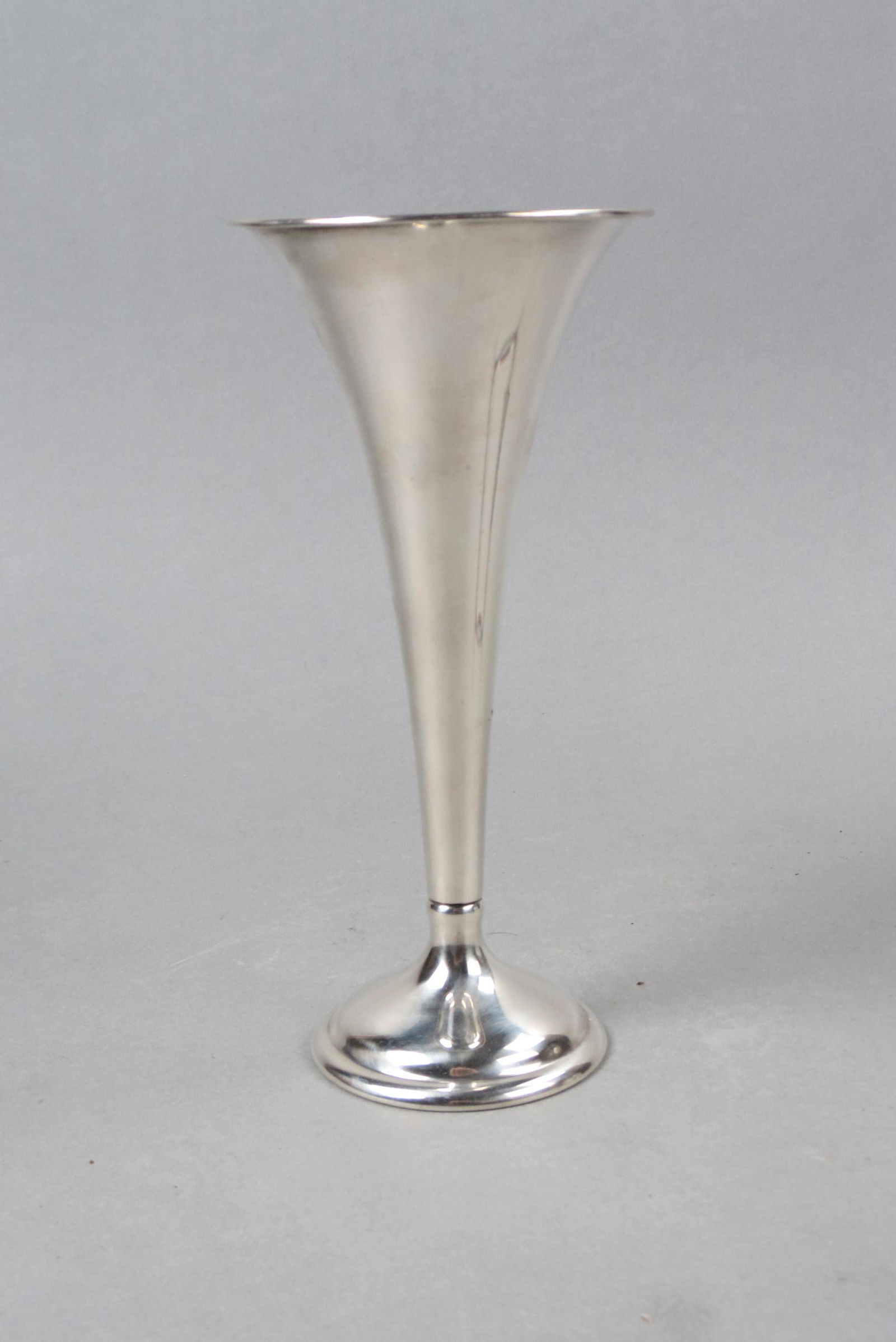 Gorham Sterling Vase, (1 of 4)