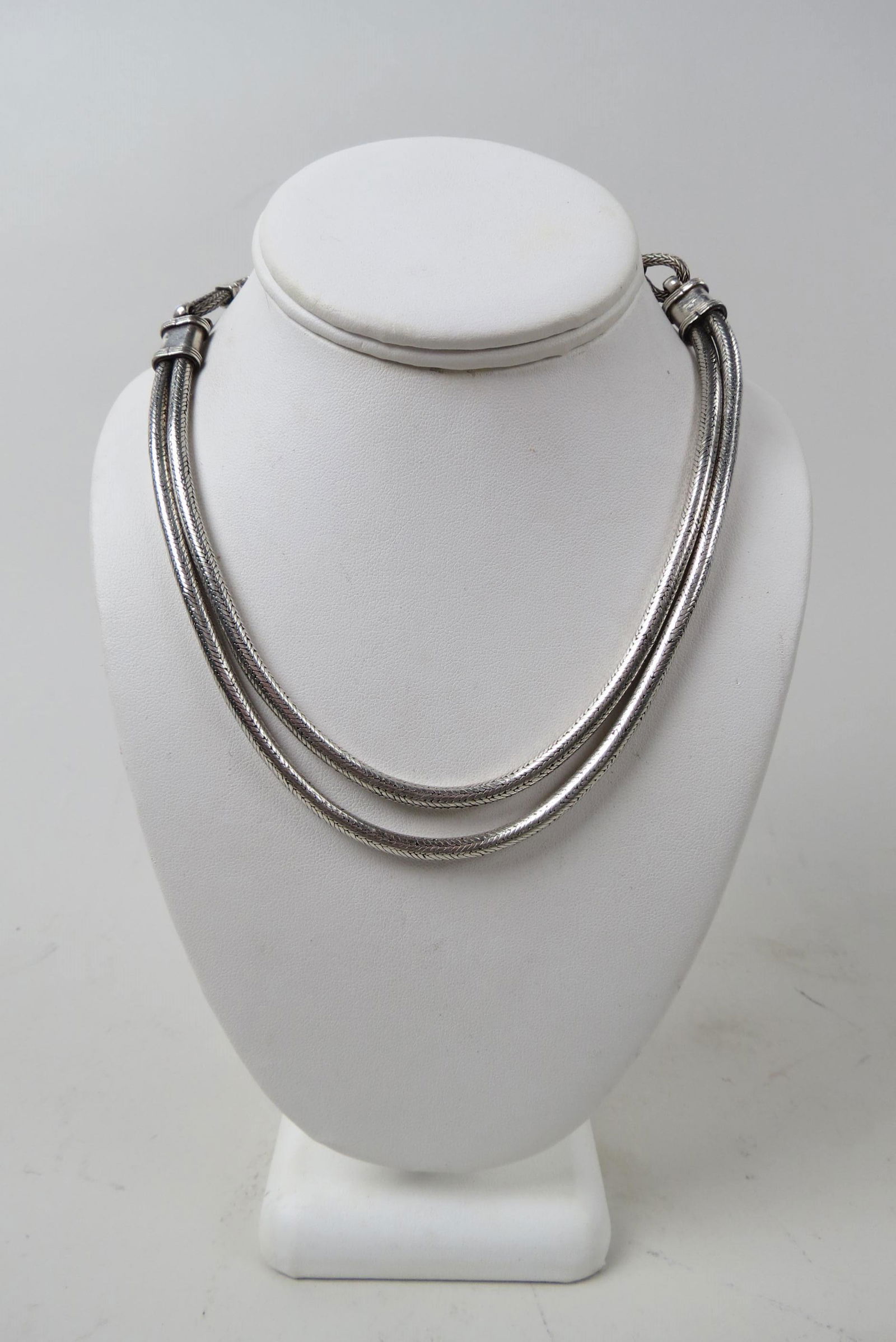 Sterling Silver Byzantine Style Necklace, (1 of 7)