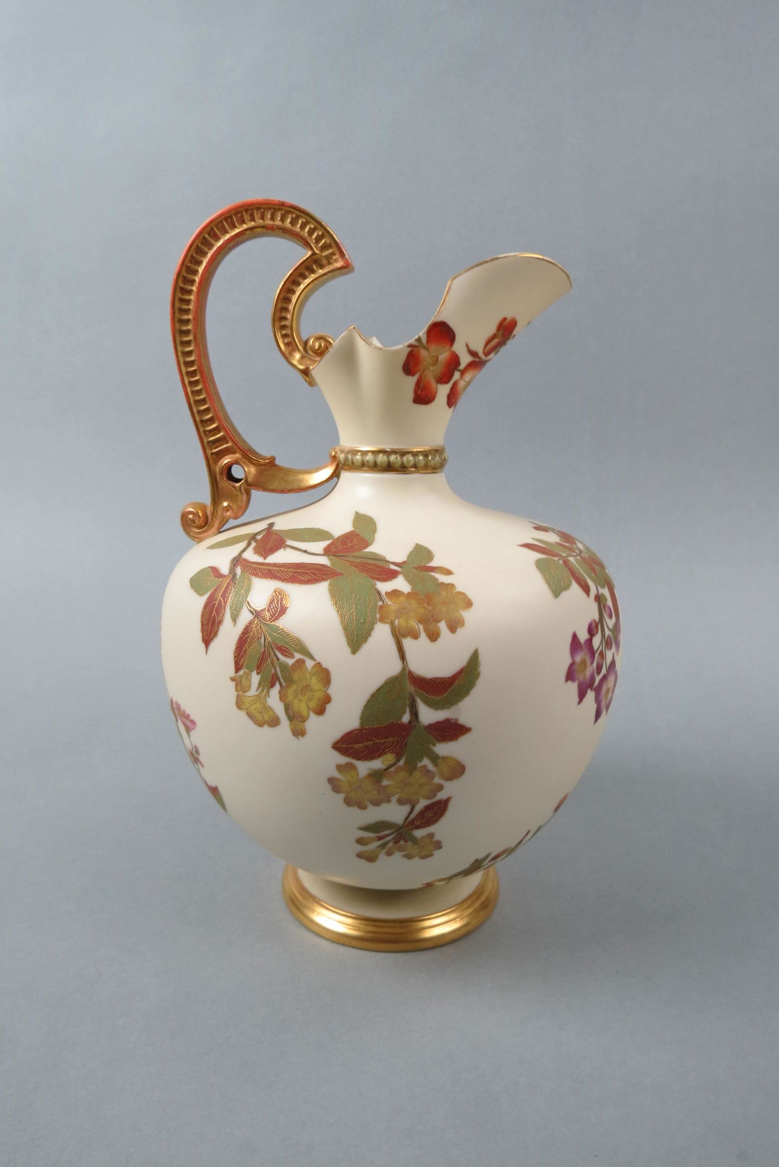 Royal Worcester Porcelain Pitcher, (1 of 4)