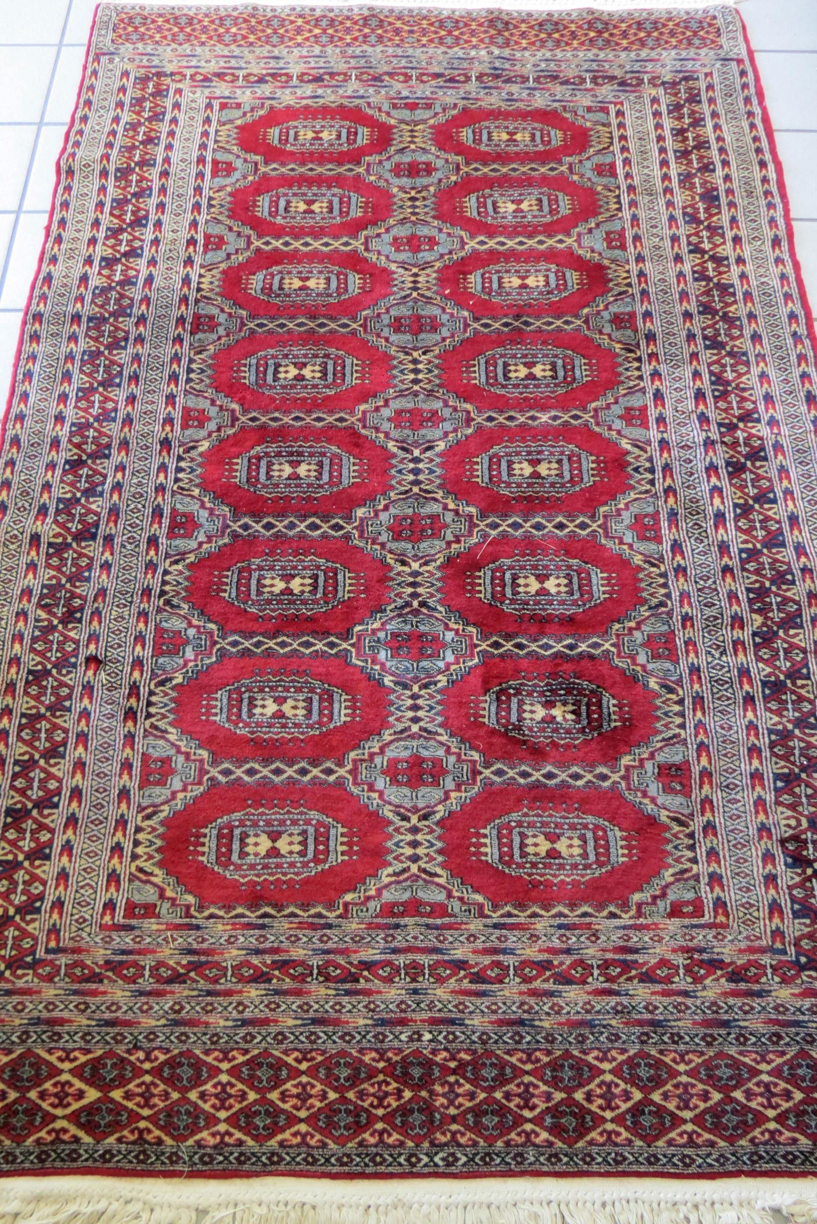 Bokhara Afganistan Handmade Rug, (1 of 7)